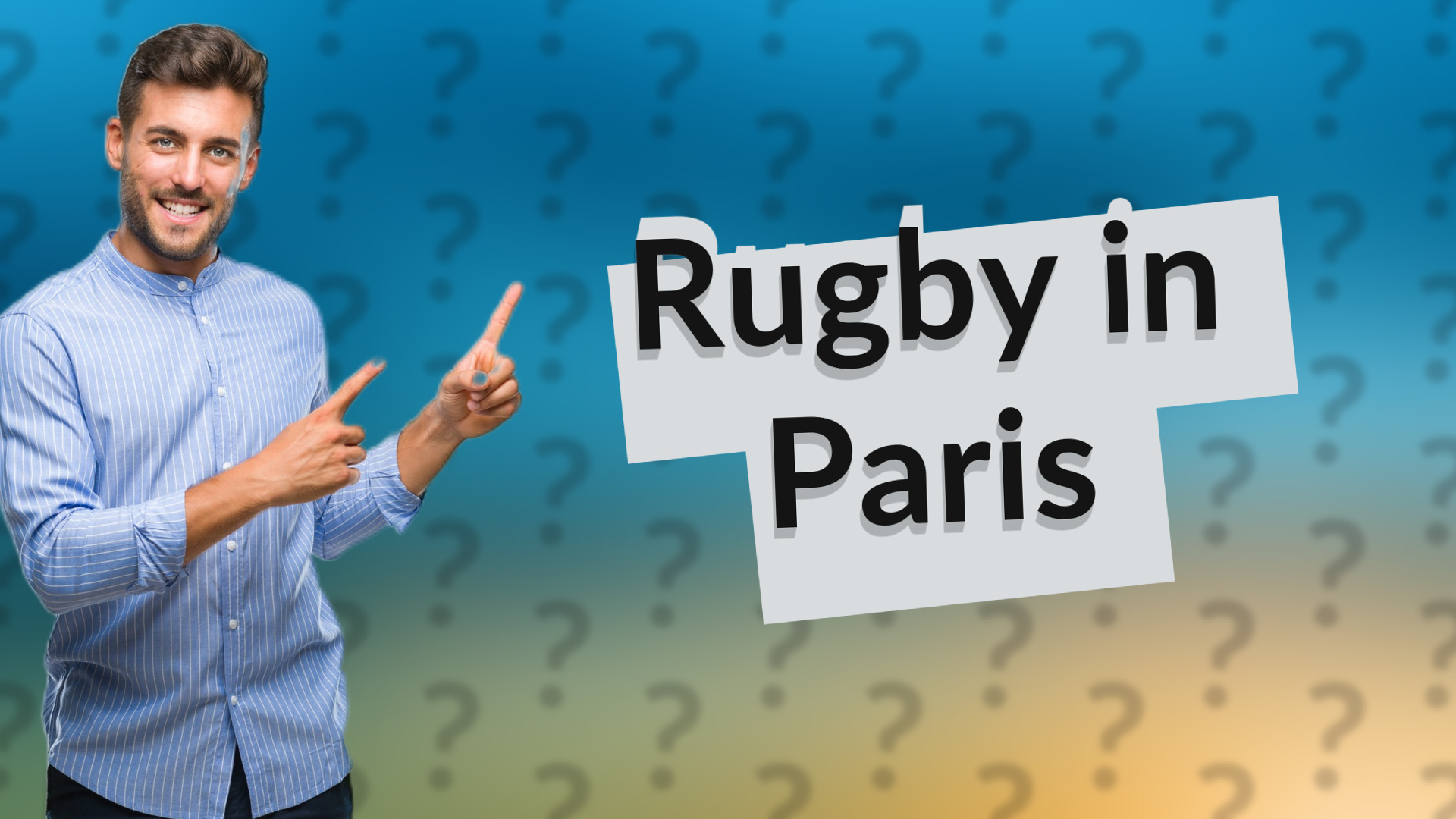 Rugby in Paris
