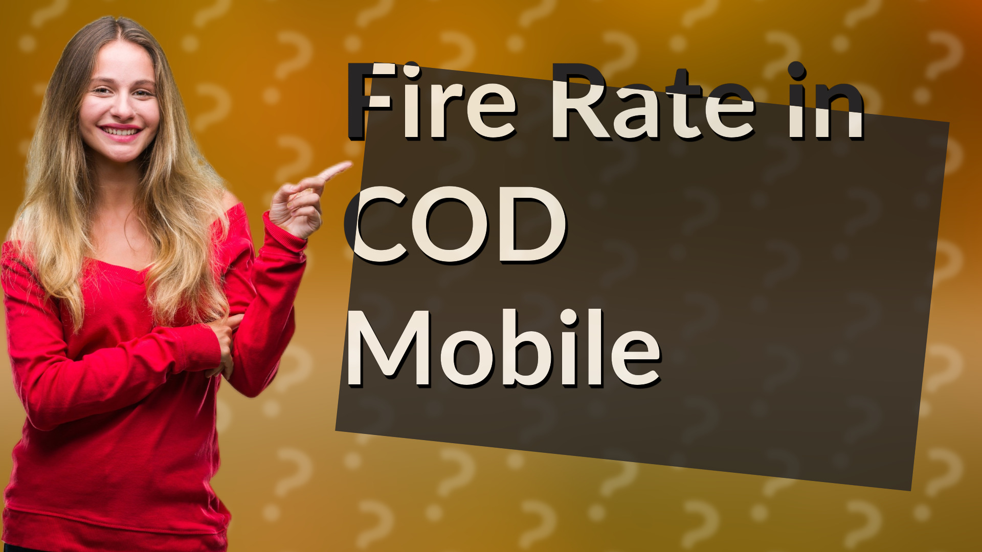 Fire Rate in COD Mobile