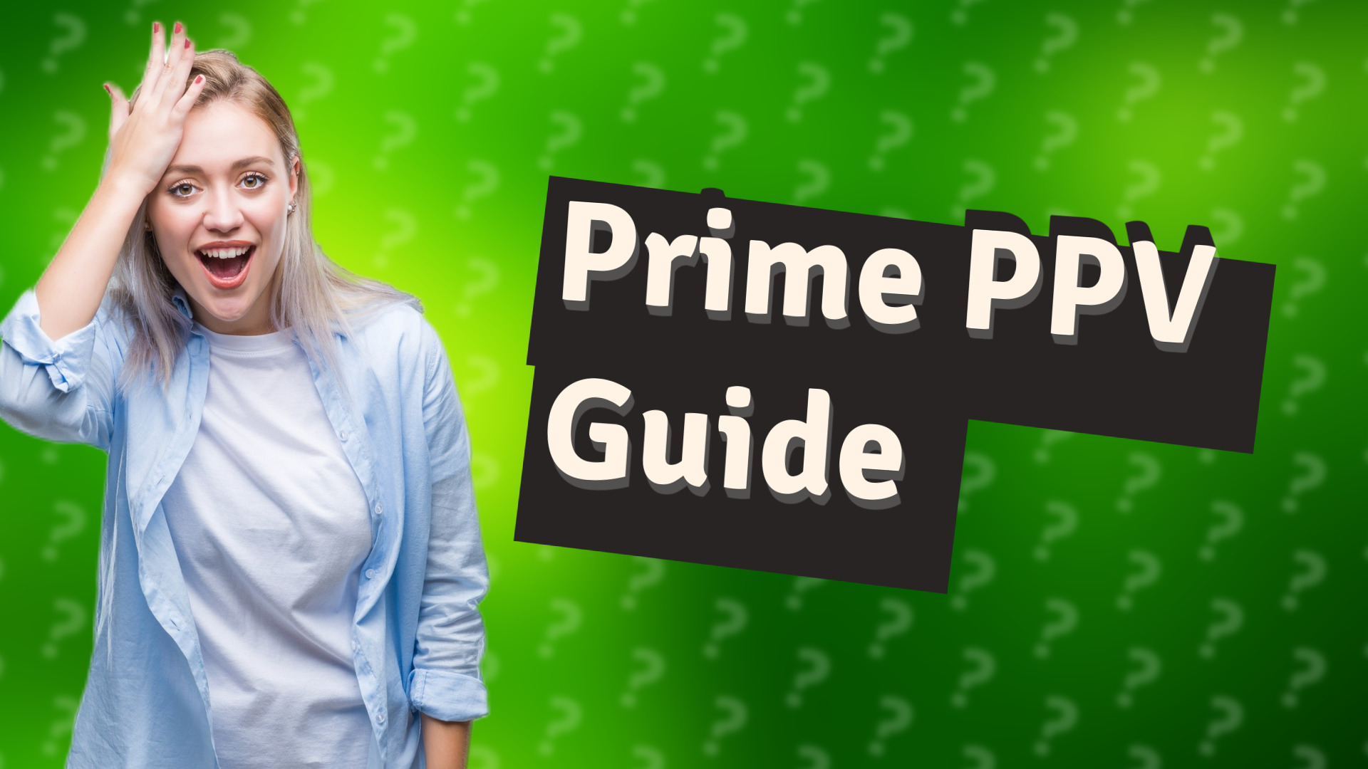 Prime PPV Guide