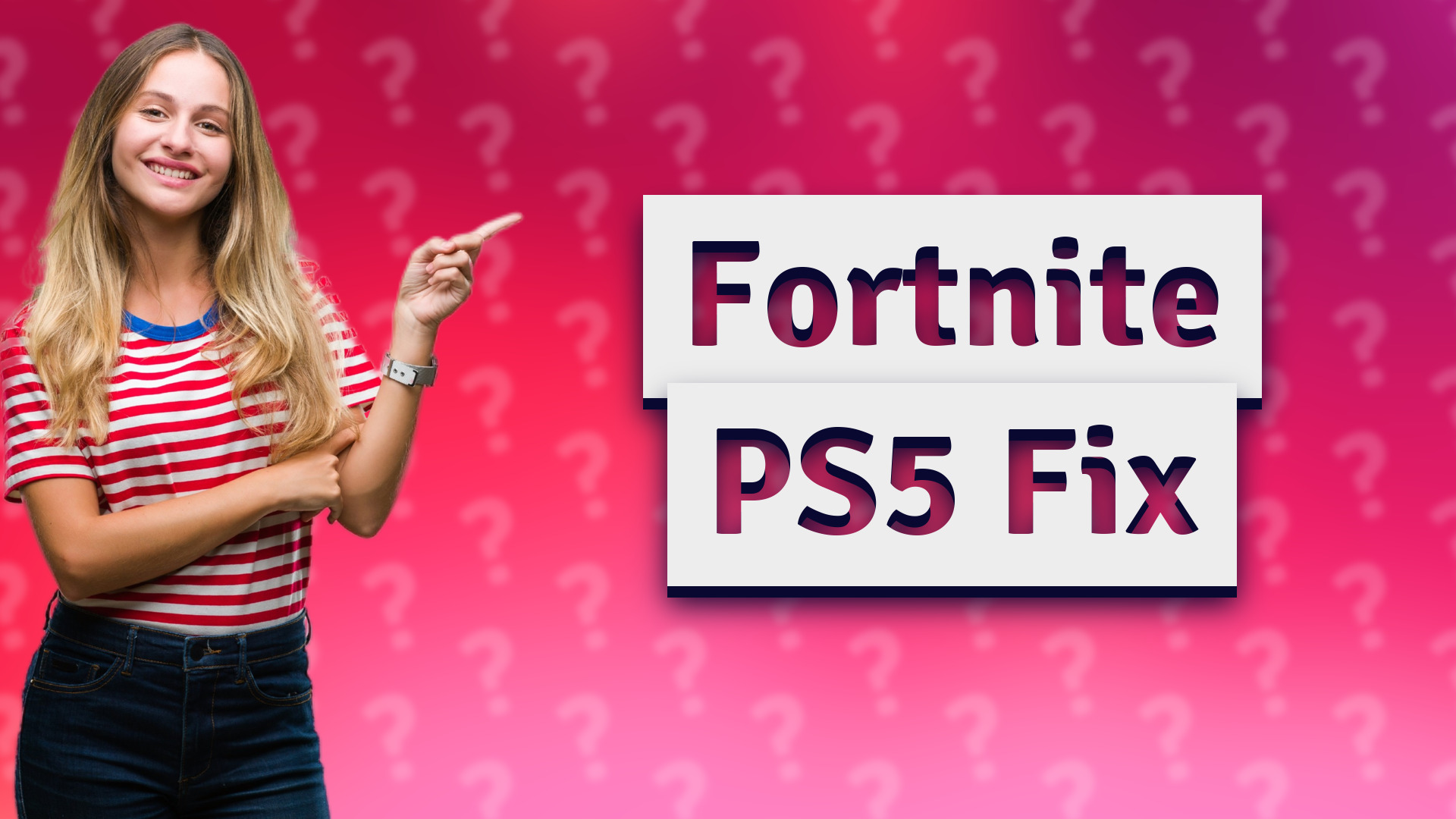 Fortnite PS5 Fix