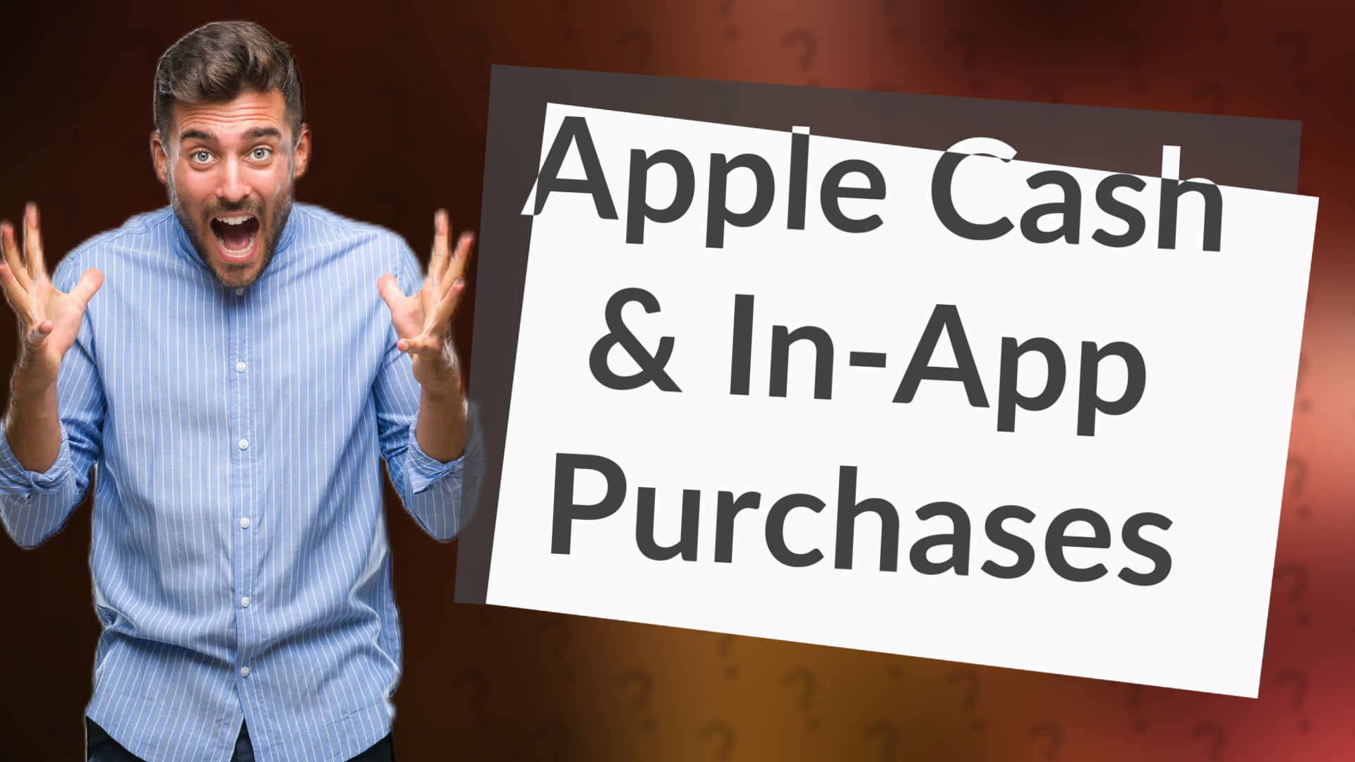 Apple Cash & In-App Purchases