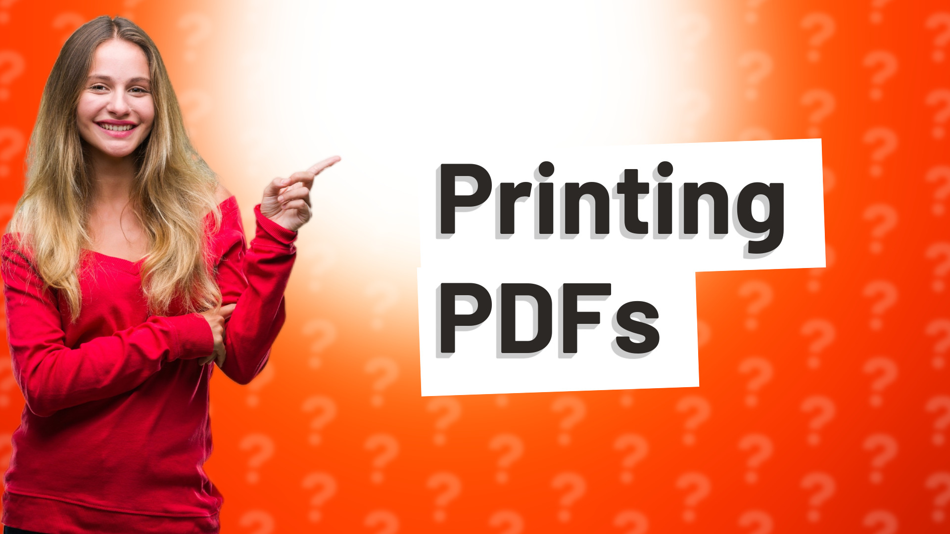 Printing PDFs