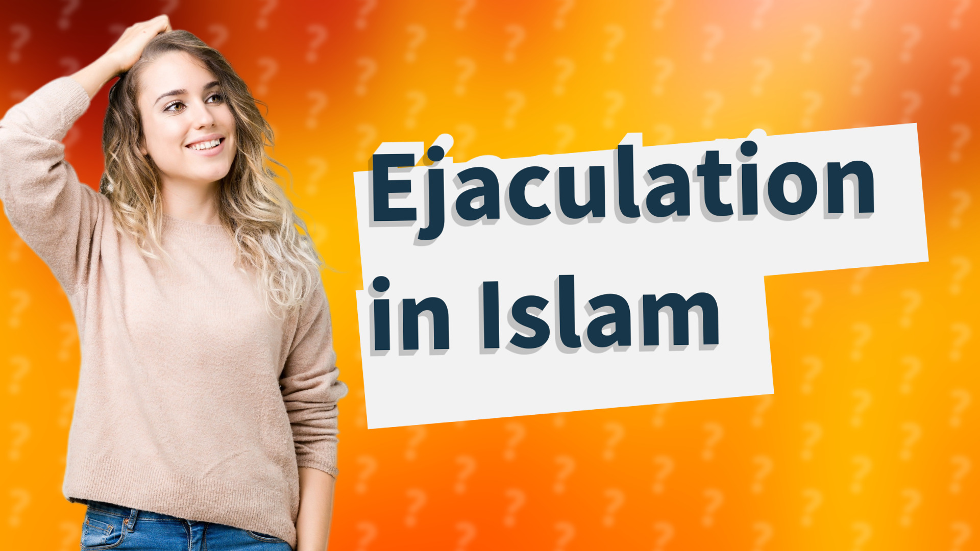 Ejaculation in Islam