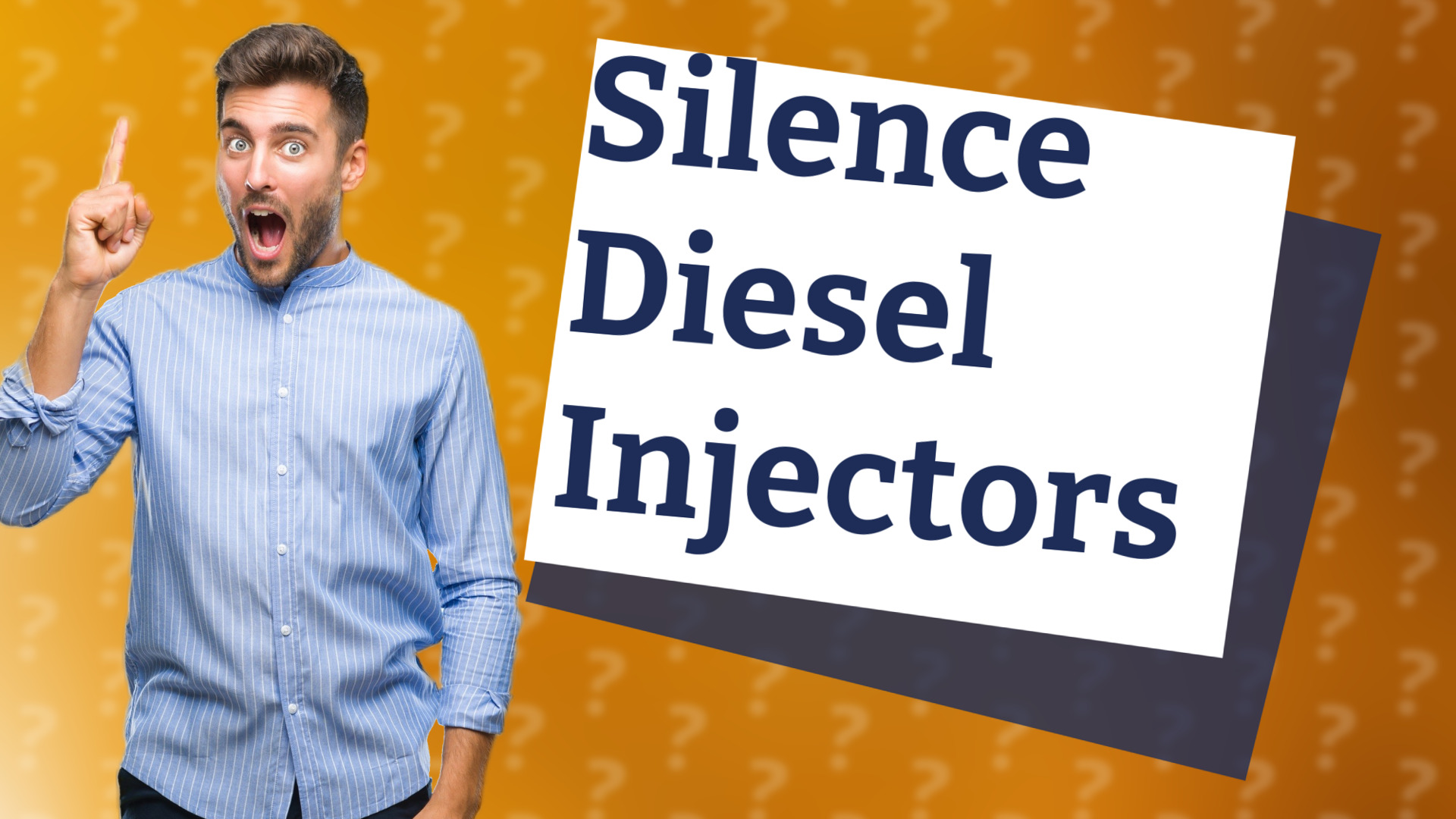 Silence Diesel Injectors