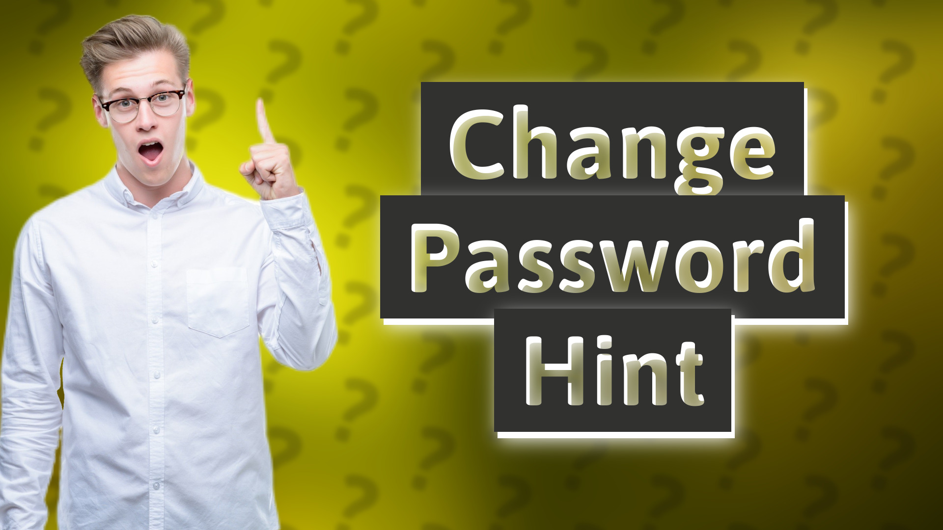 Change Password Hint