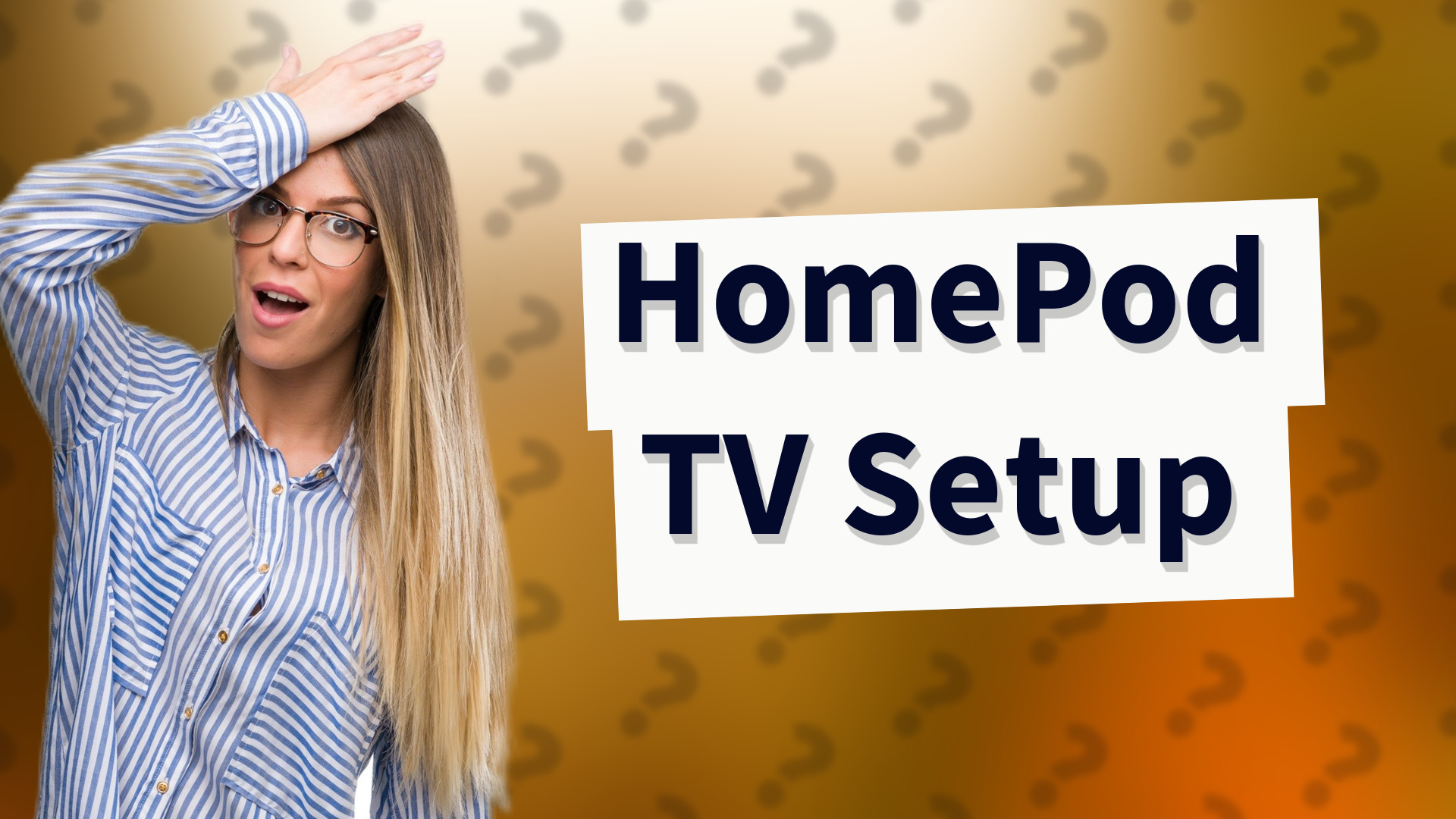 HomePod TV Setup