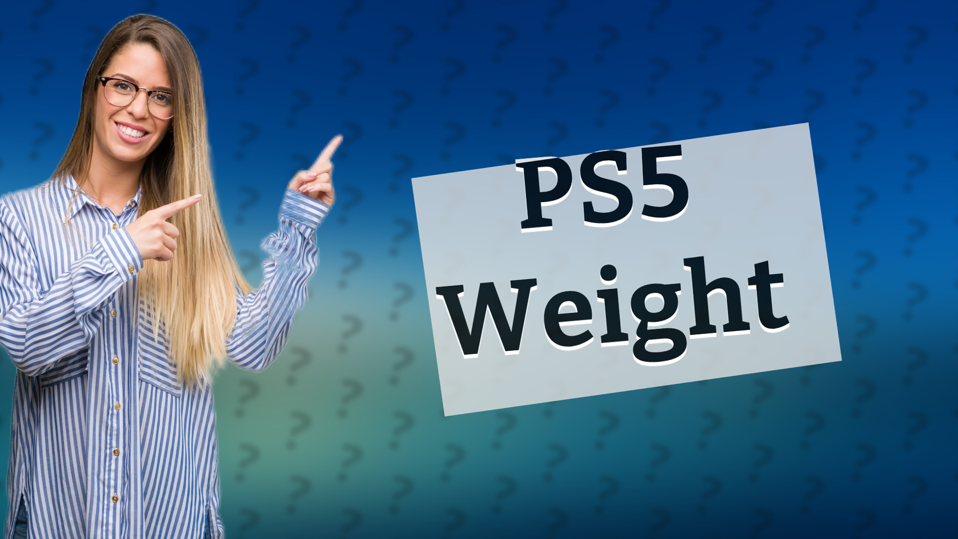 PS5 Weight