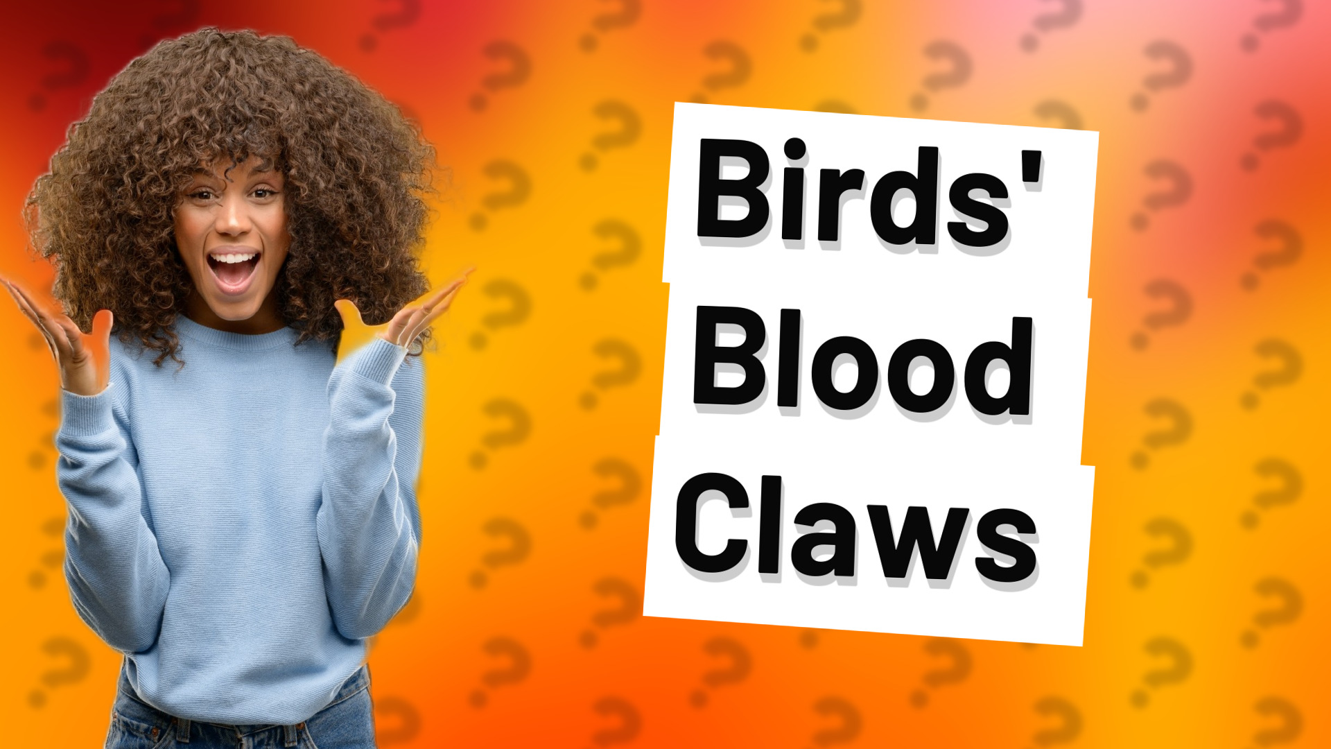 Birds' Blood Claws
