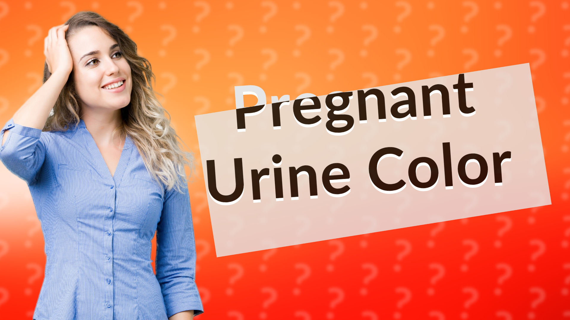 Pregnant Urine Color