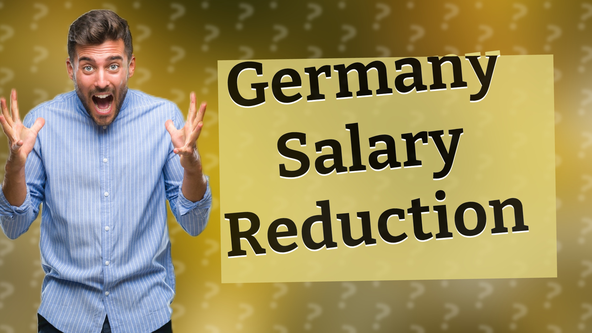 Germany Salary Reduction