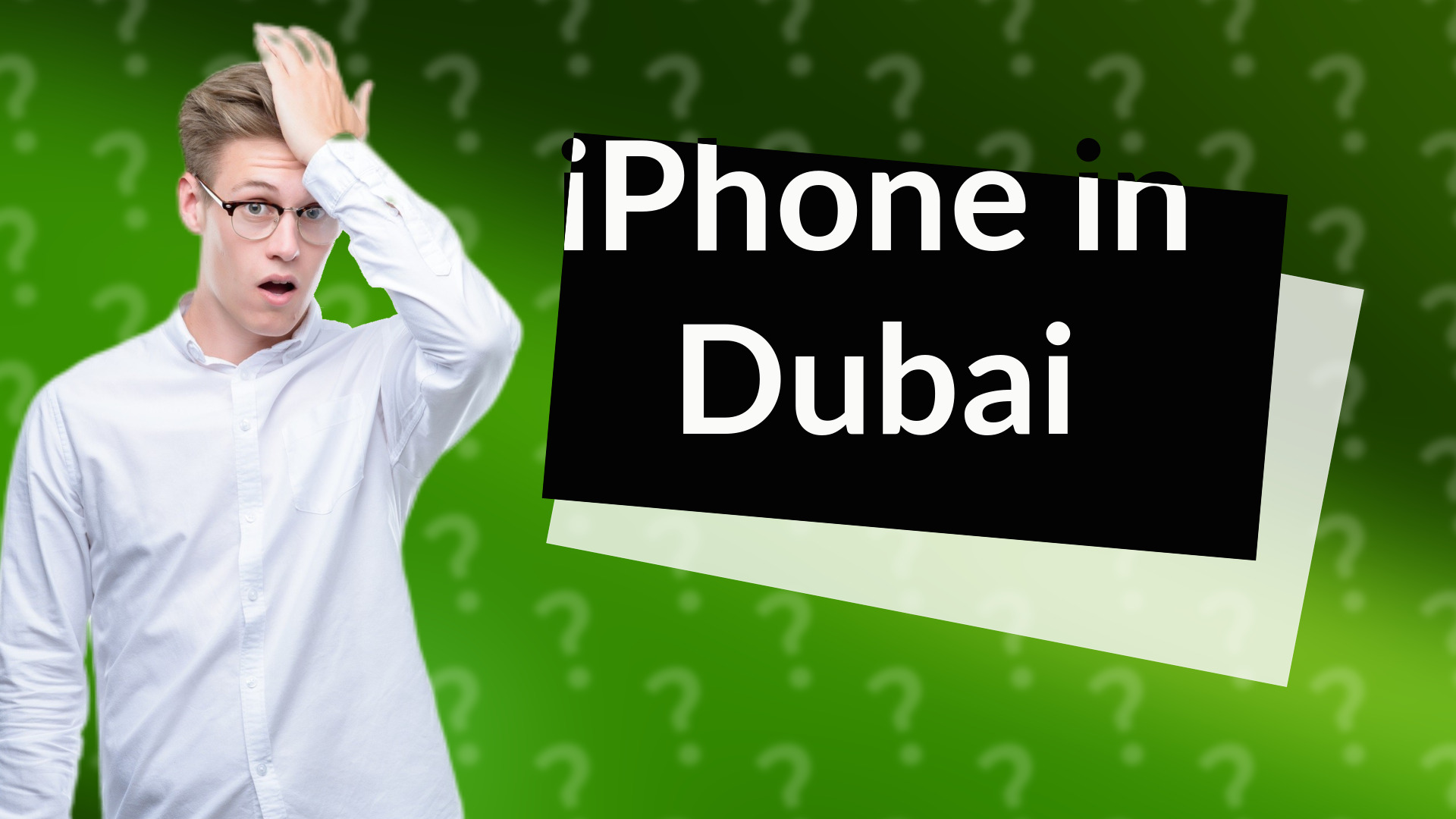 iPhone in Dubai