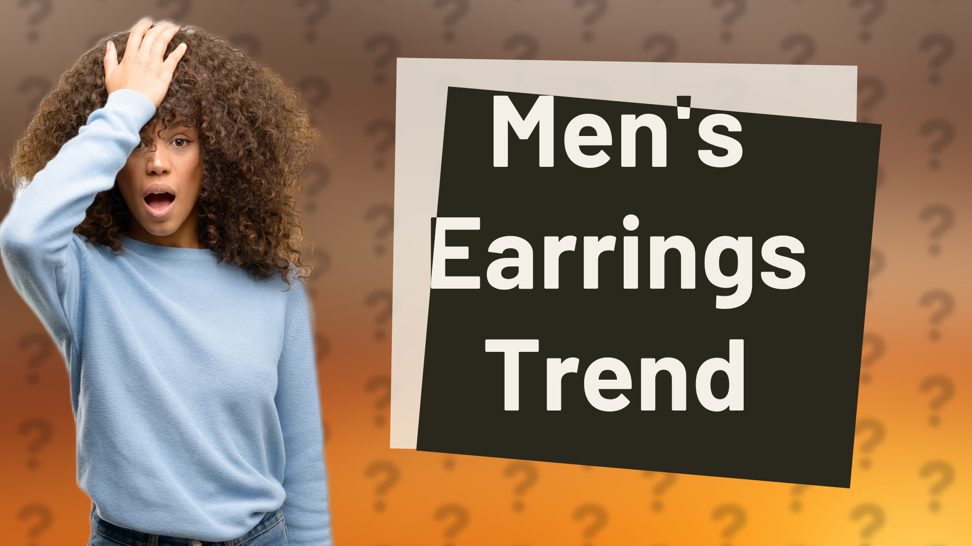 Men's Earrings Trend