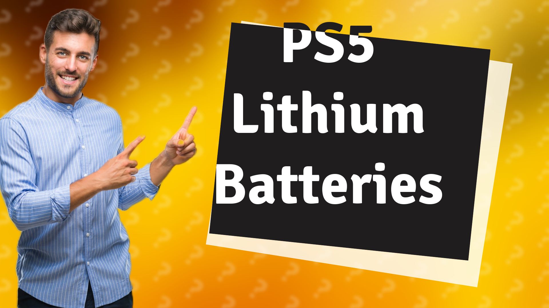 PS5 Lithium Batteries