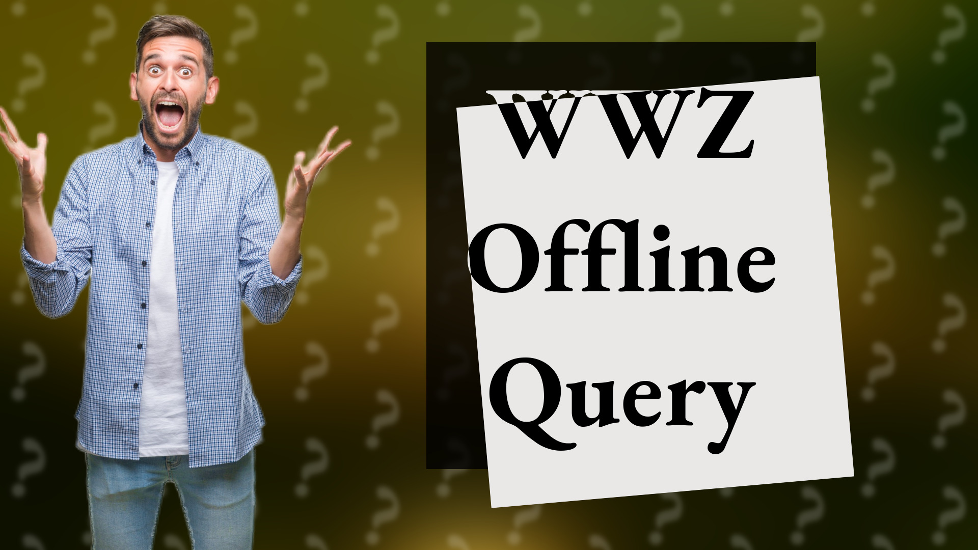 WWZ Offline Query