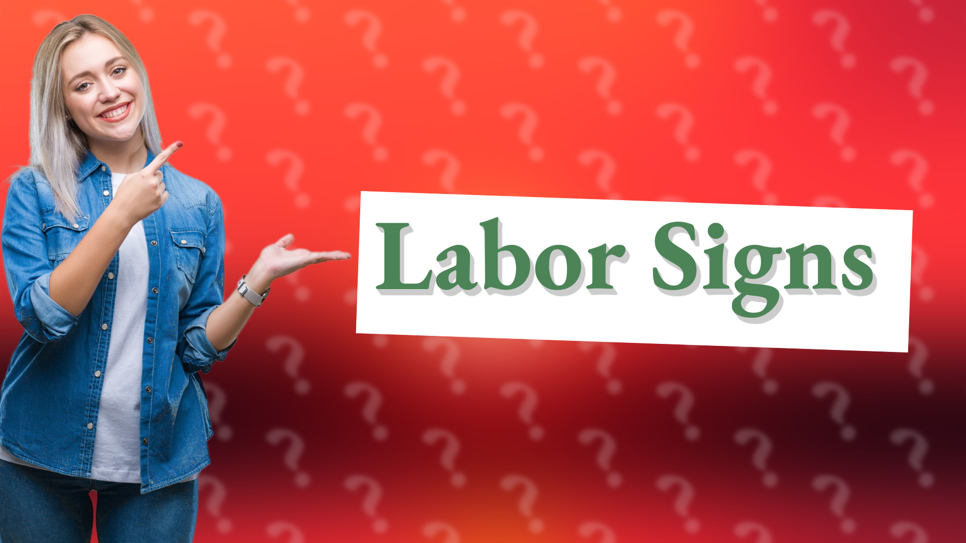 Labor Signs