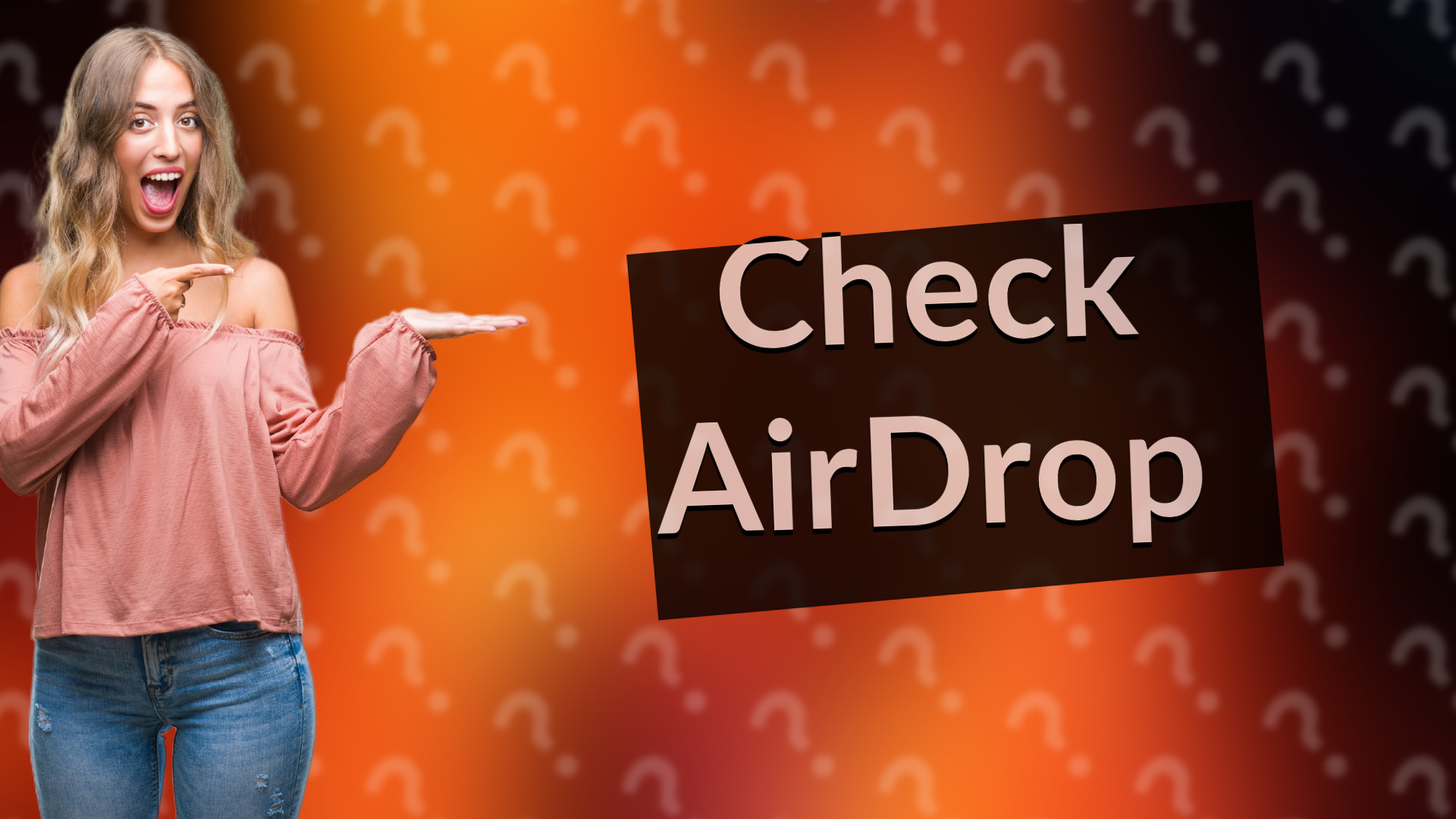 Check AirDrop