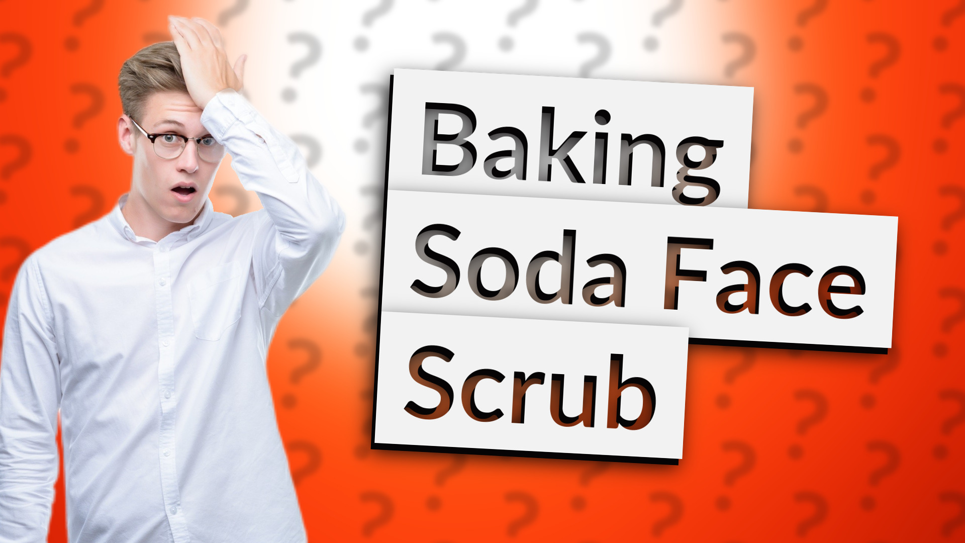 Baking Soda Face Scrub