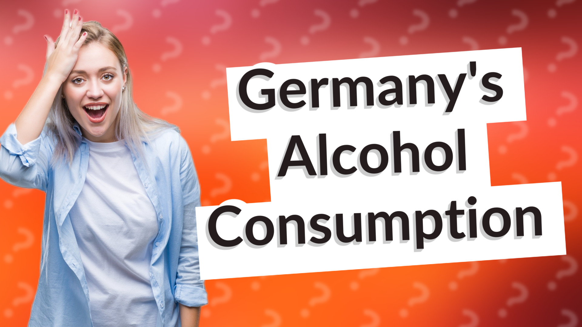 Germany's Alcohol Consumption