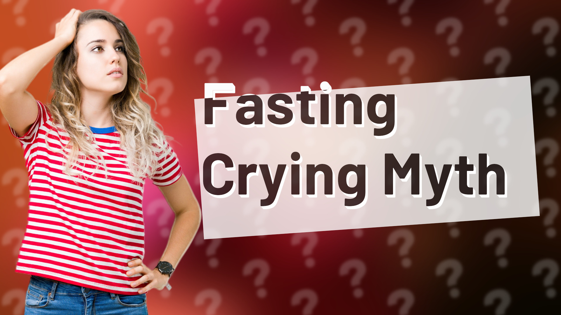 Fasting Crying Myth