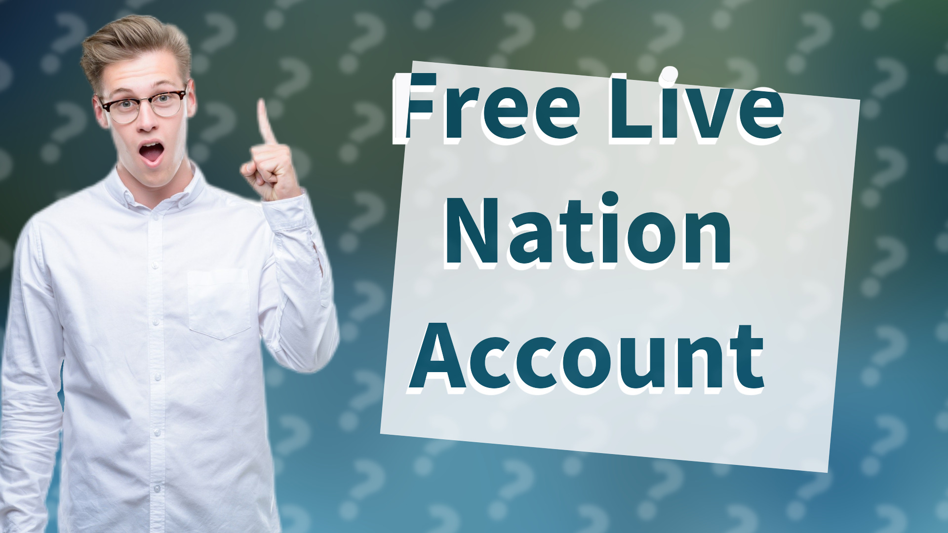 Free Live Nation Account