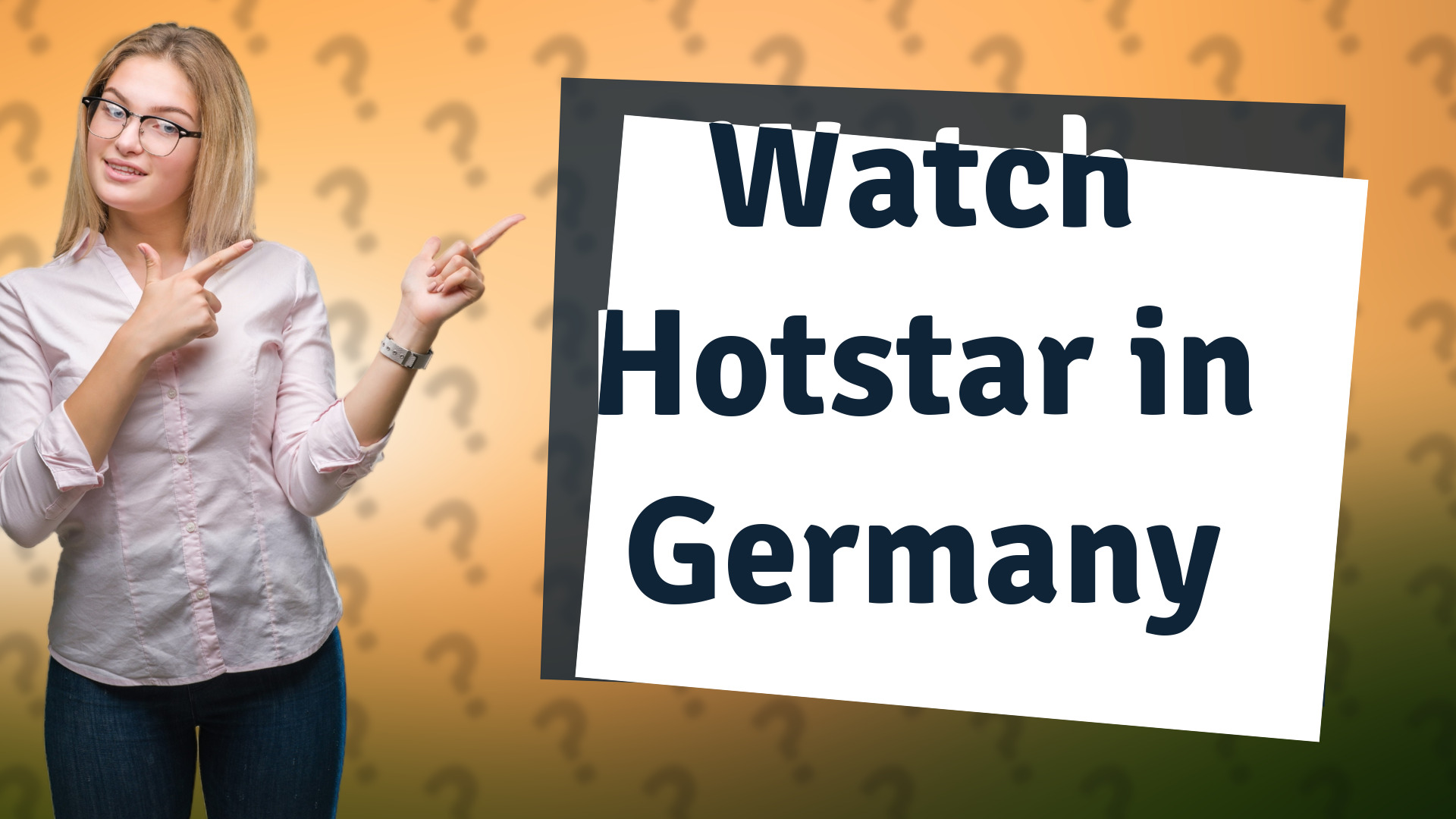 Watch Hotstar in Germany