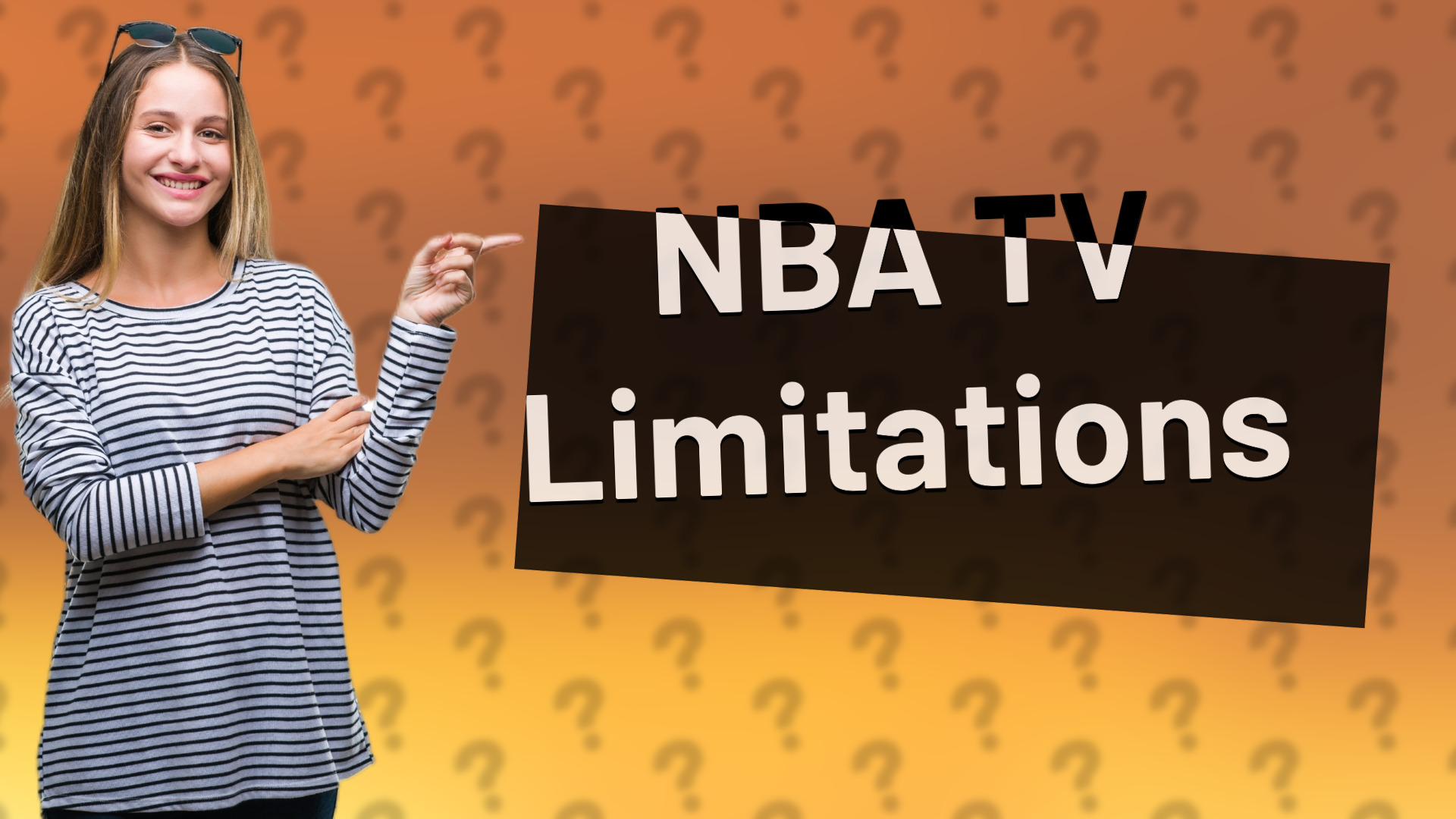 NBA TV Limitations