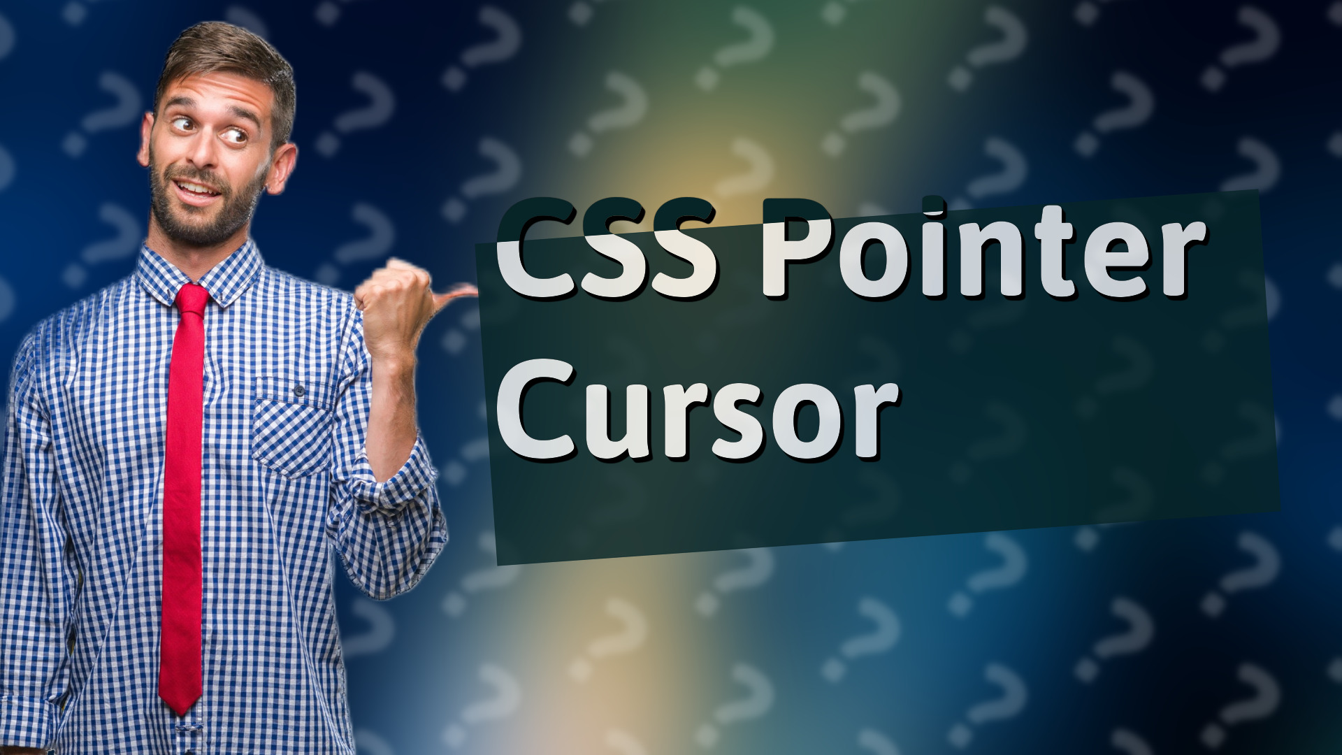 CSS Pointer Cursor