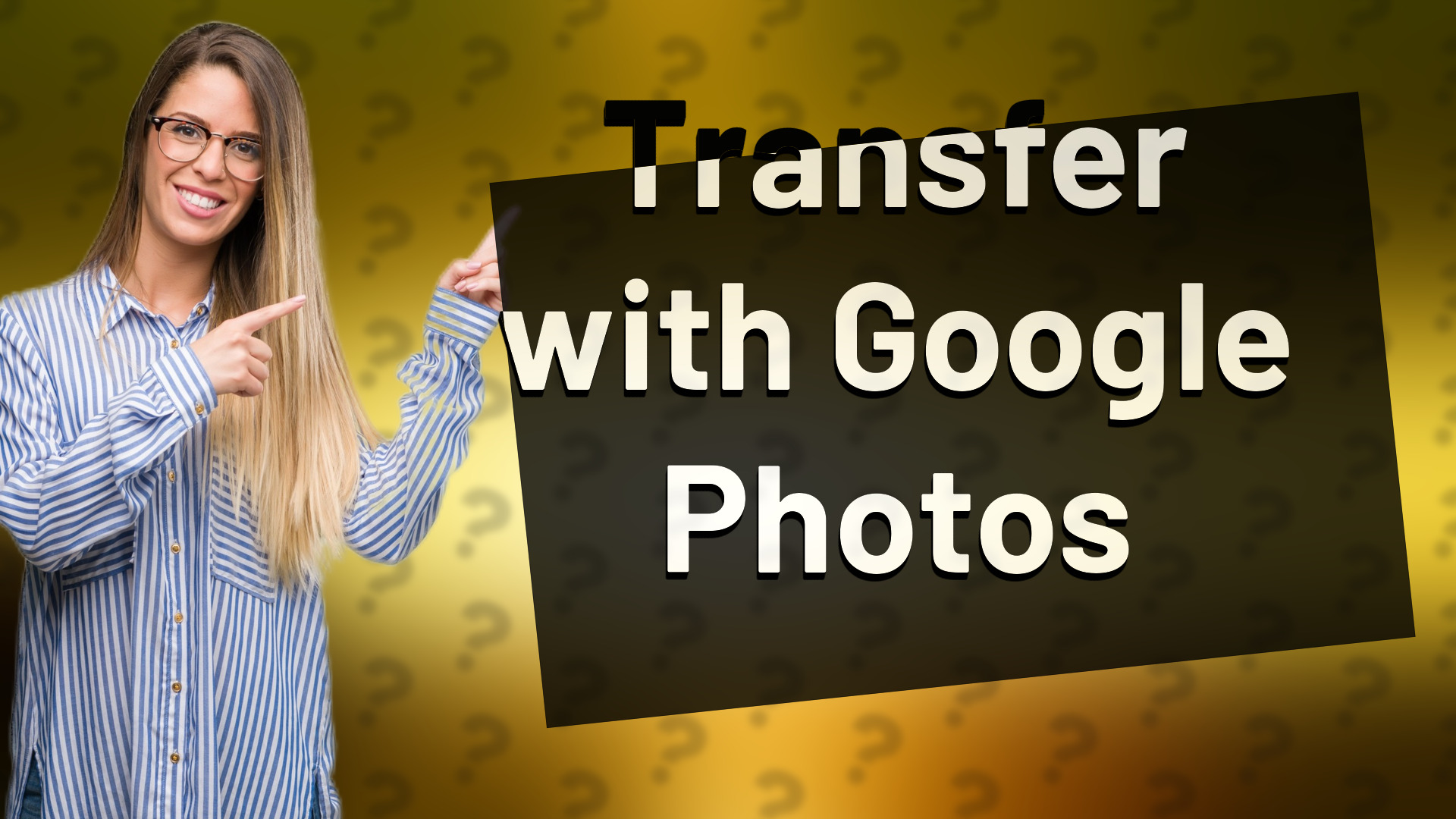 Transfer with Google Photos