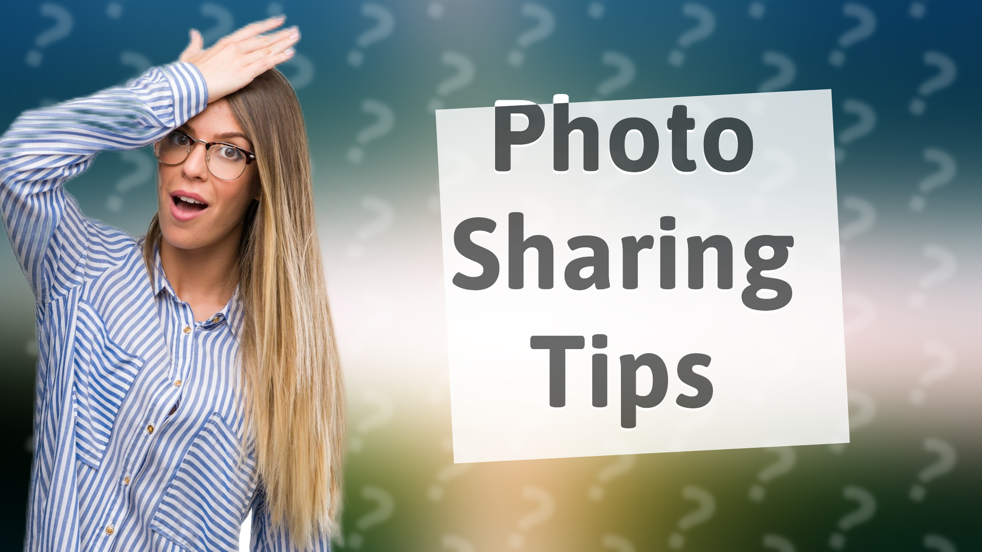 Photo Sharing Tips