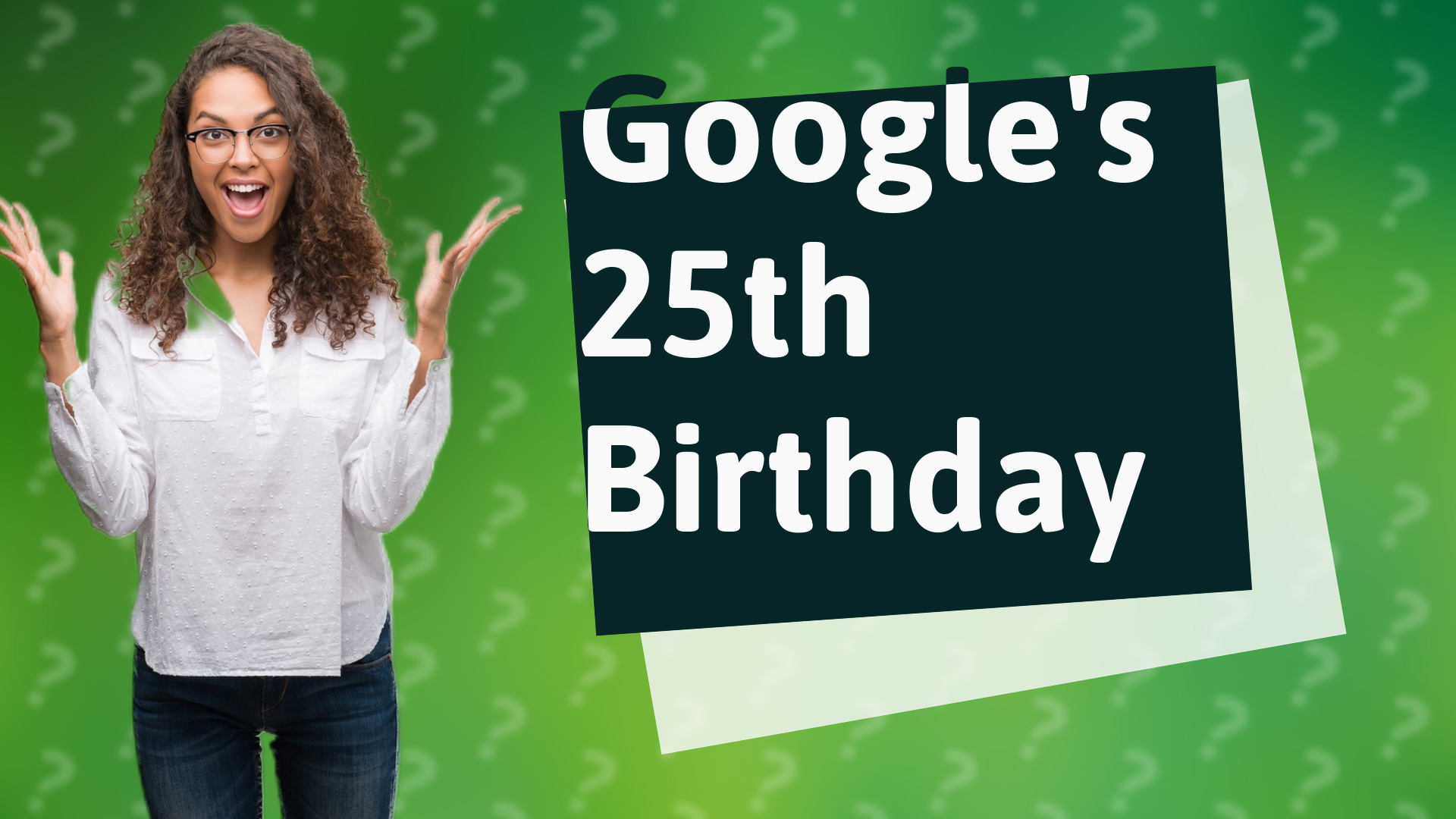 Google's 25th Birthday