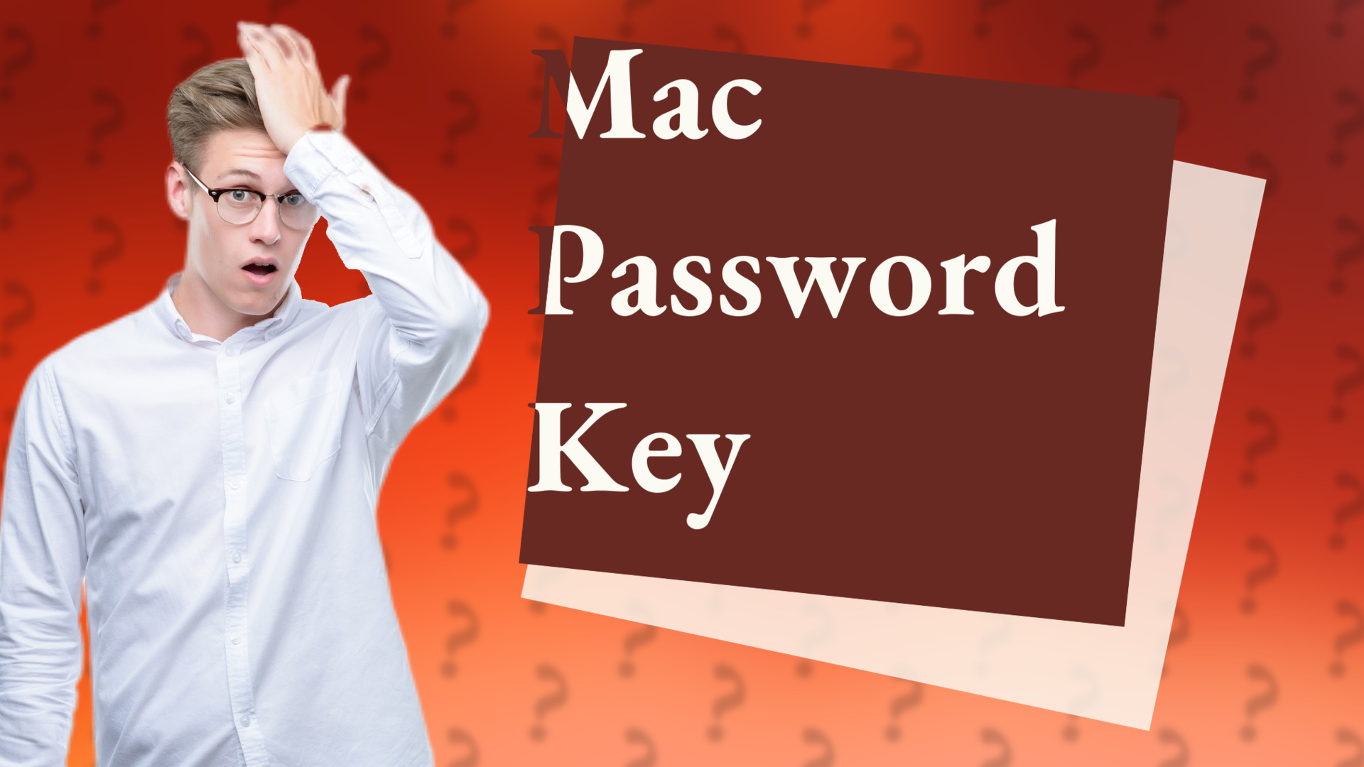 Mac Password Key