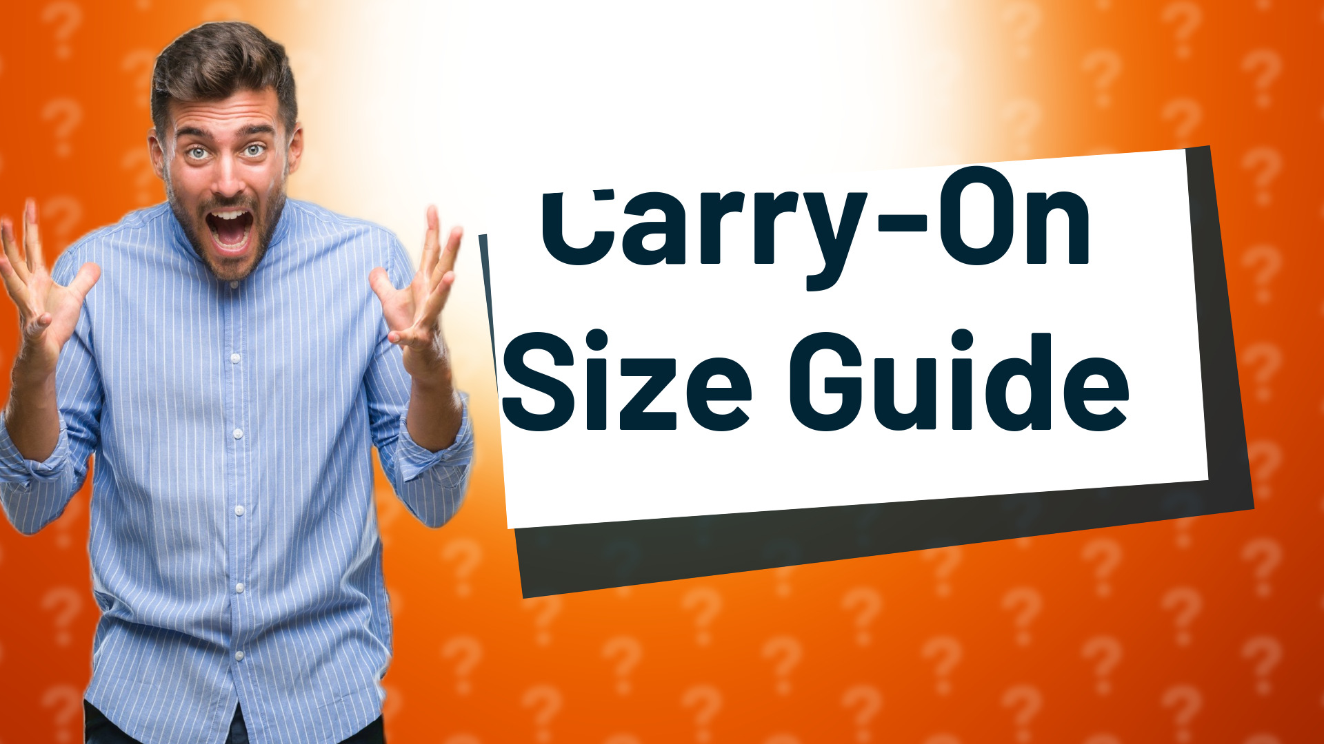 Carry-On Size Guide