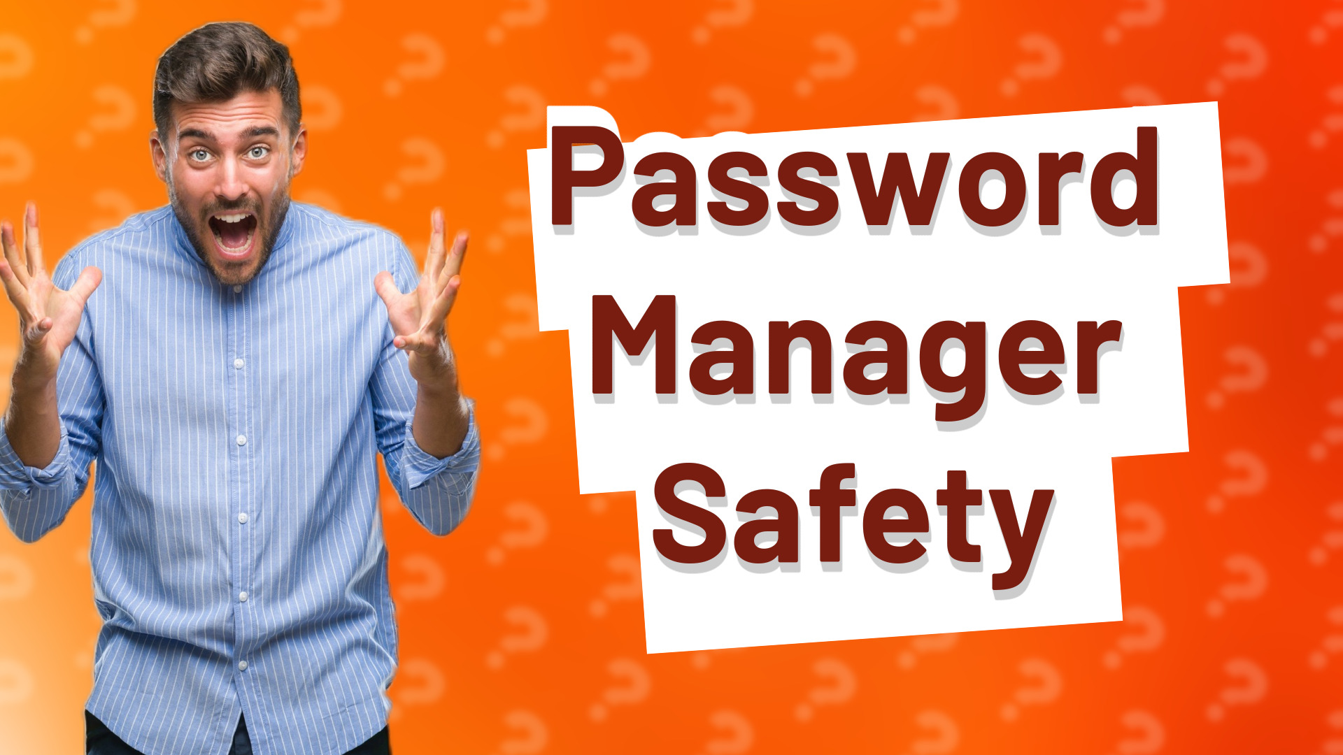 Password Manager Safety