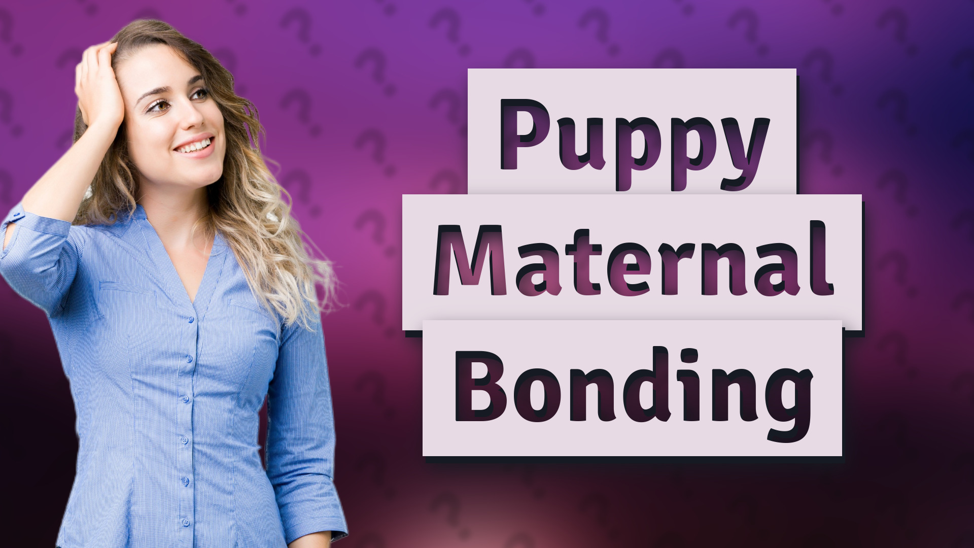 Puppy Maternal Bonding