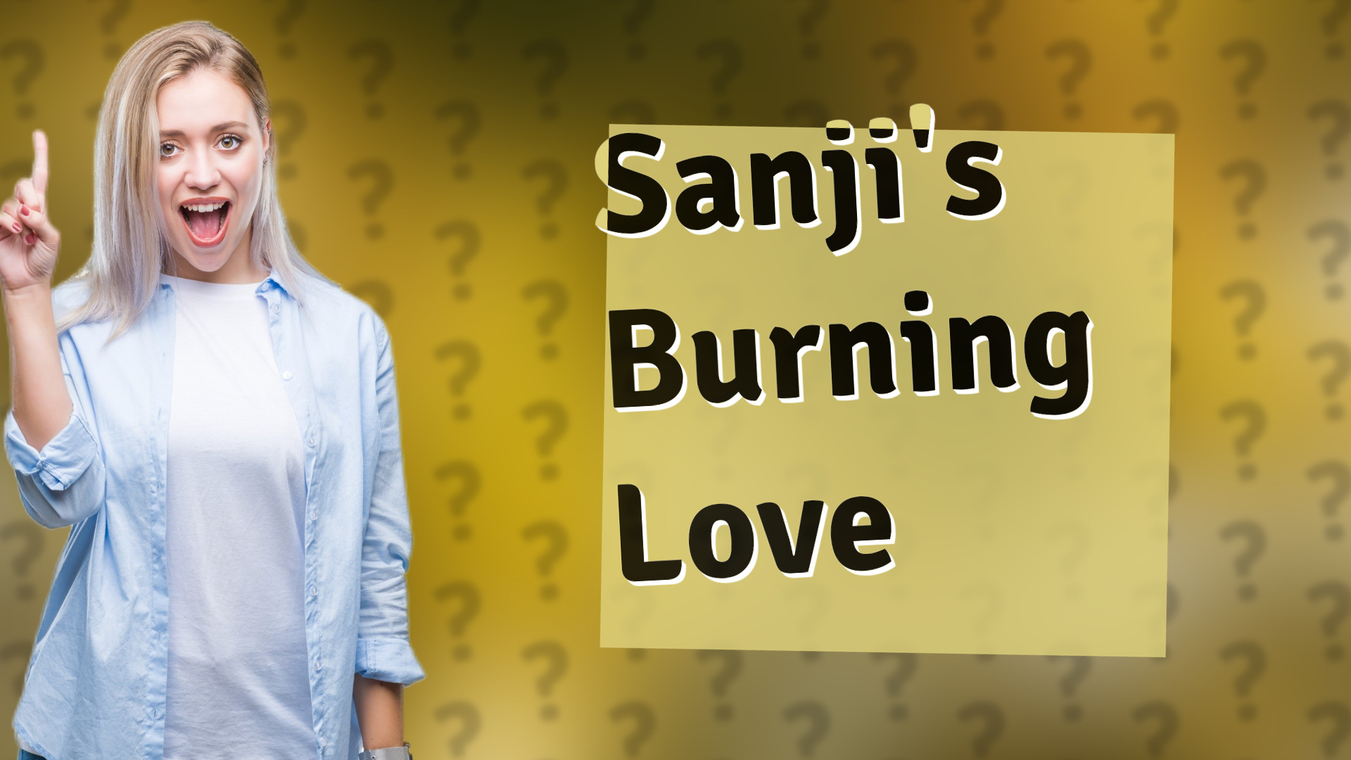 Sanji's Burning Love
