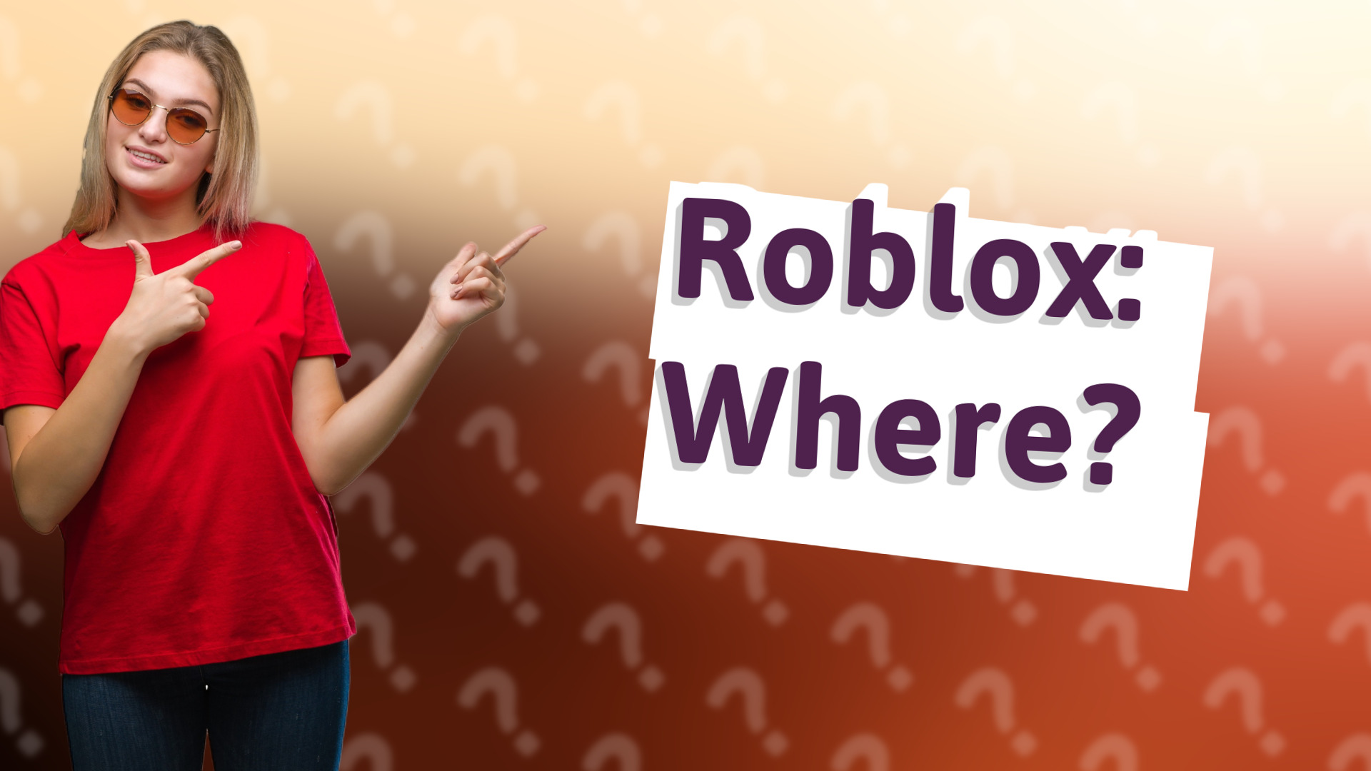 Roblox: Where?