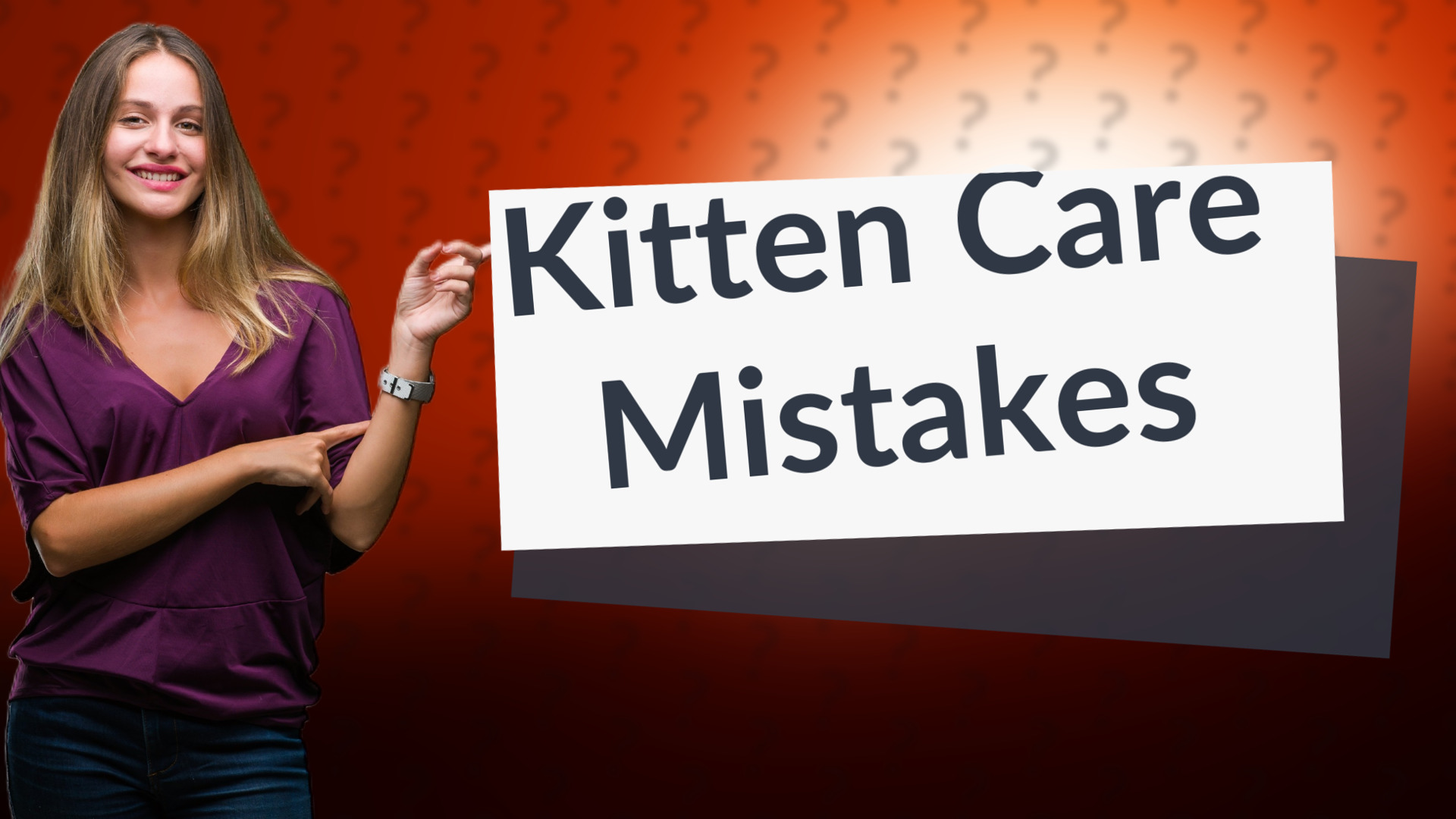 Kitten Care Mistakes