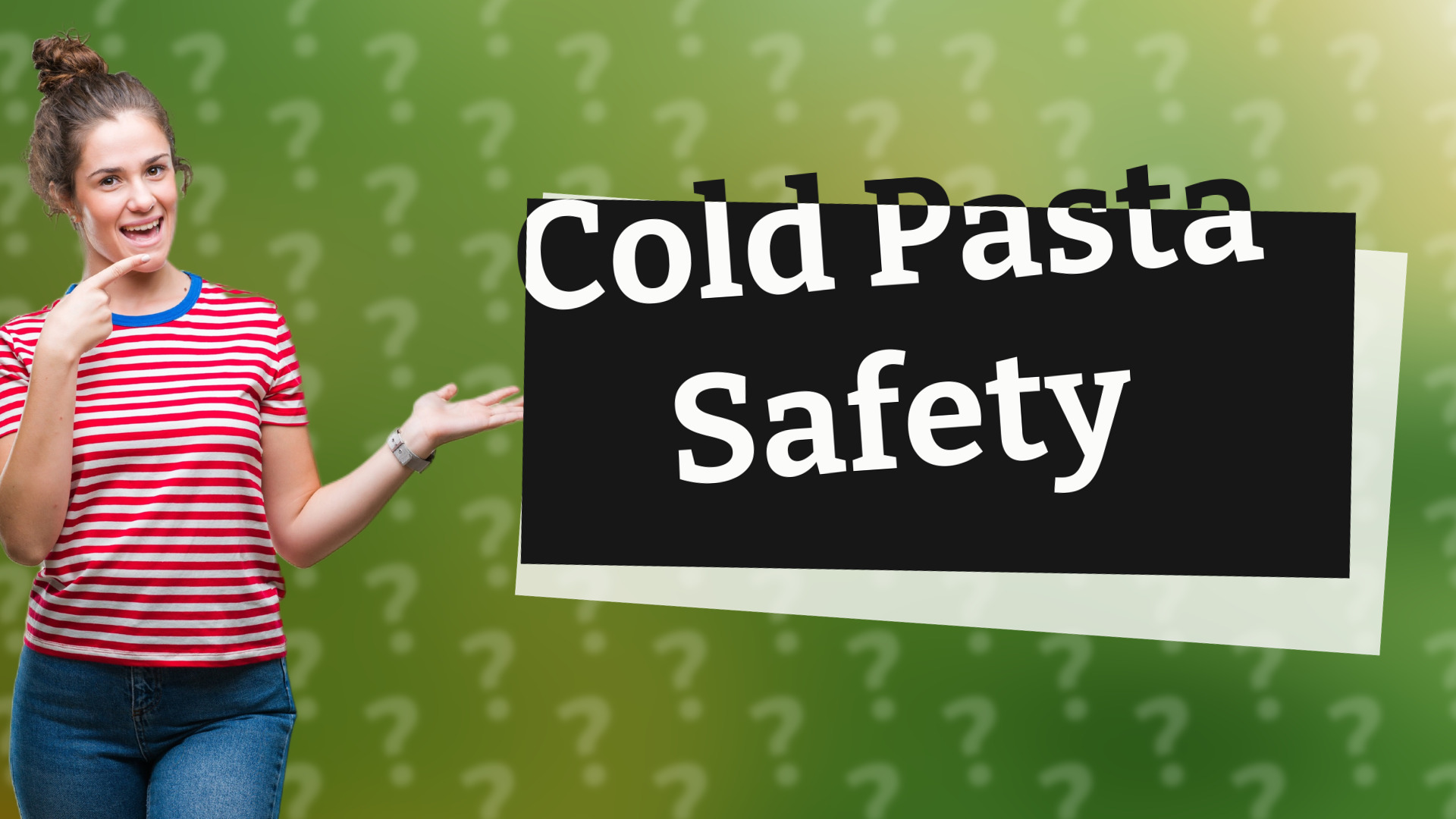 Cold Pasta Safety