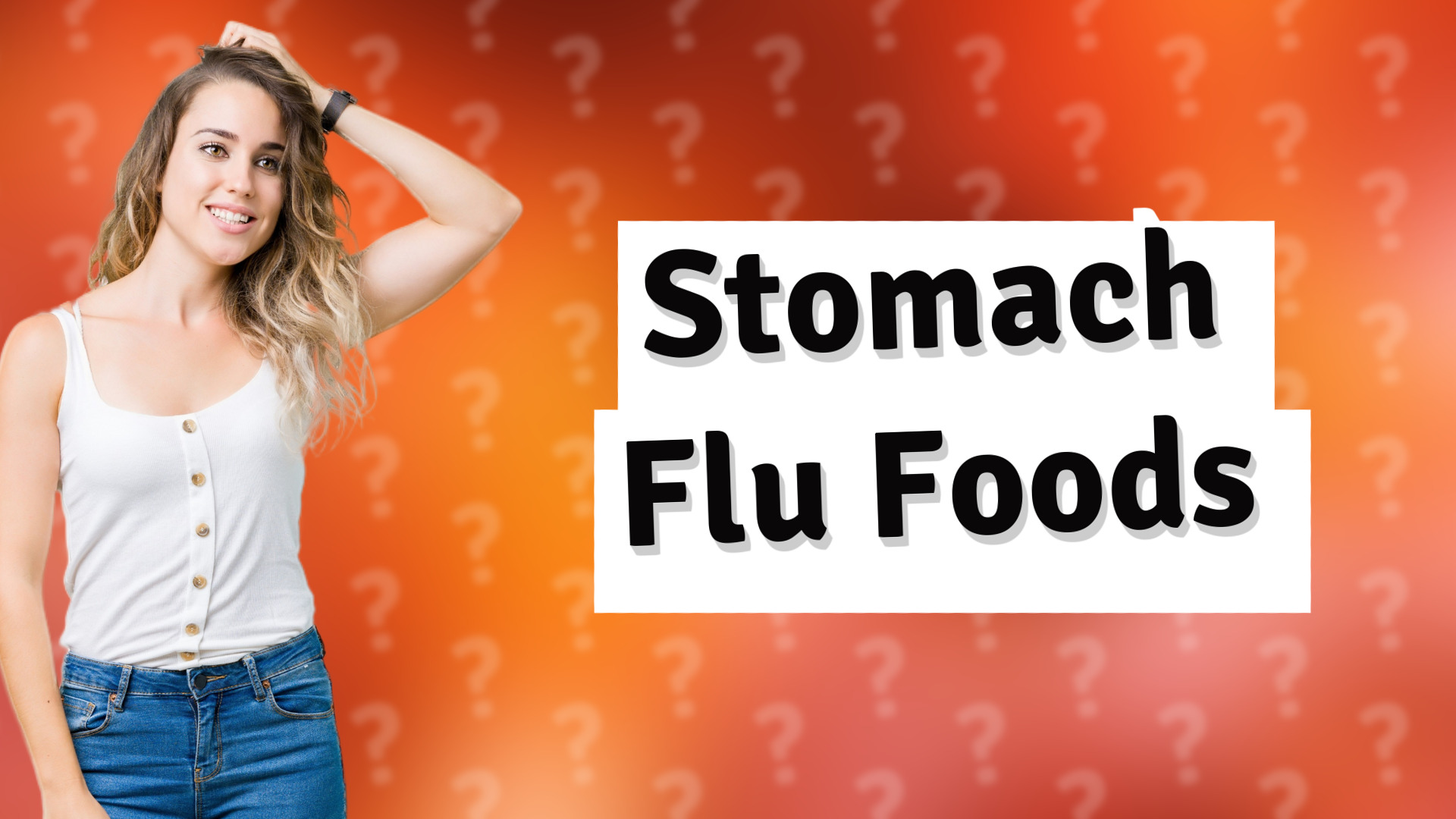 Stomach Flu Foods