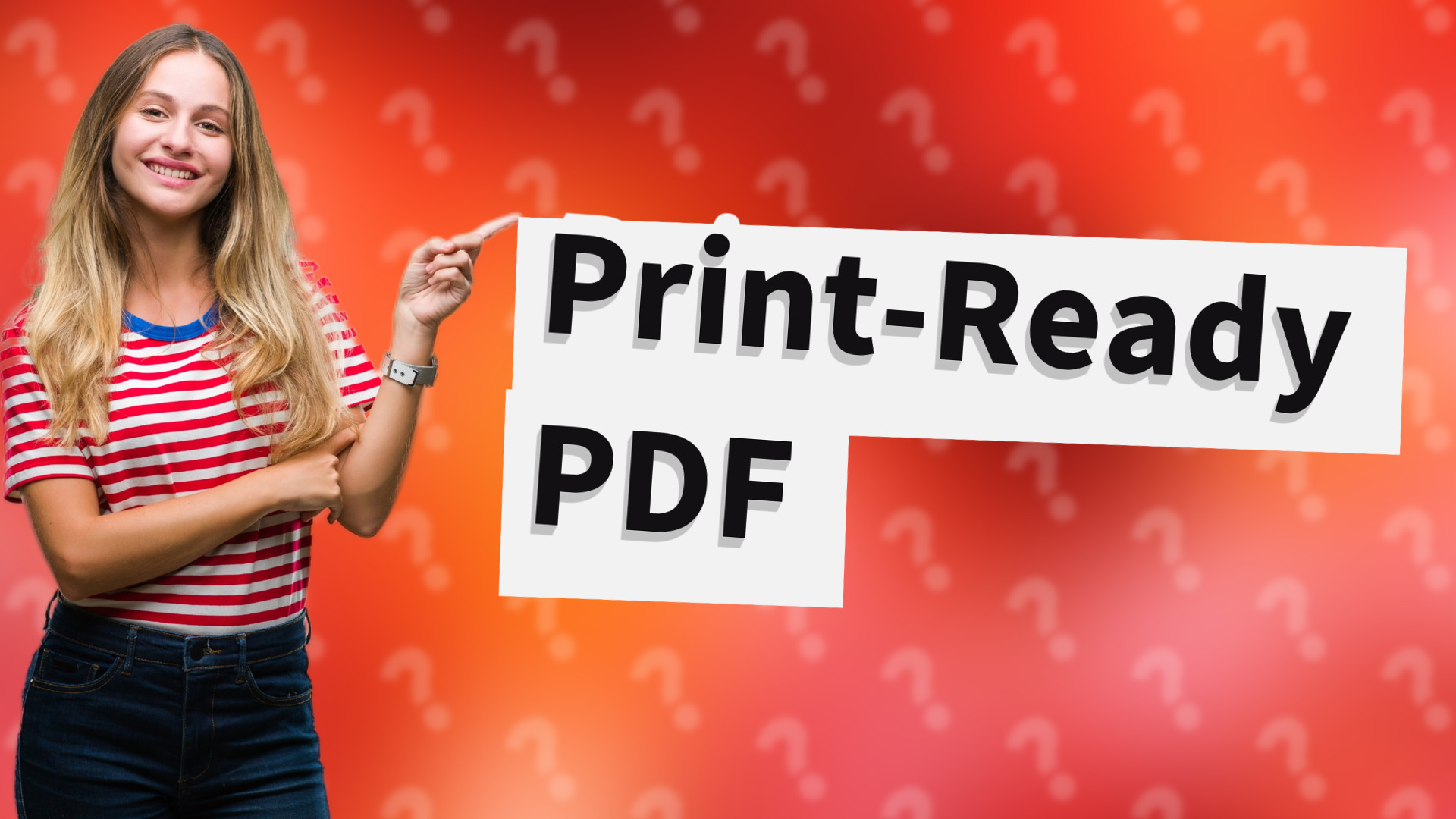 Print-Ready PDF