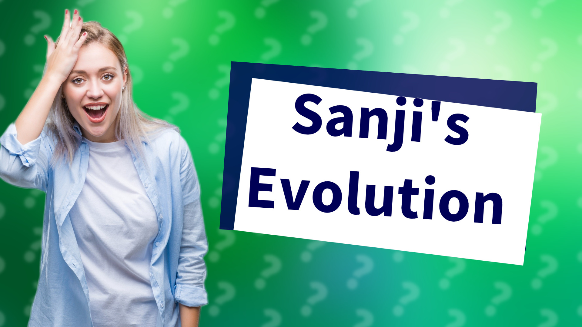 Sanji's Evolution