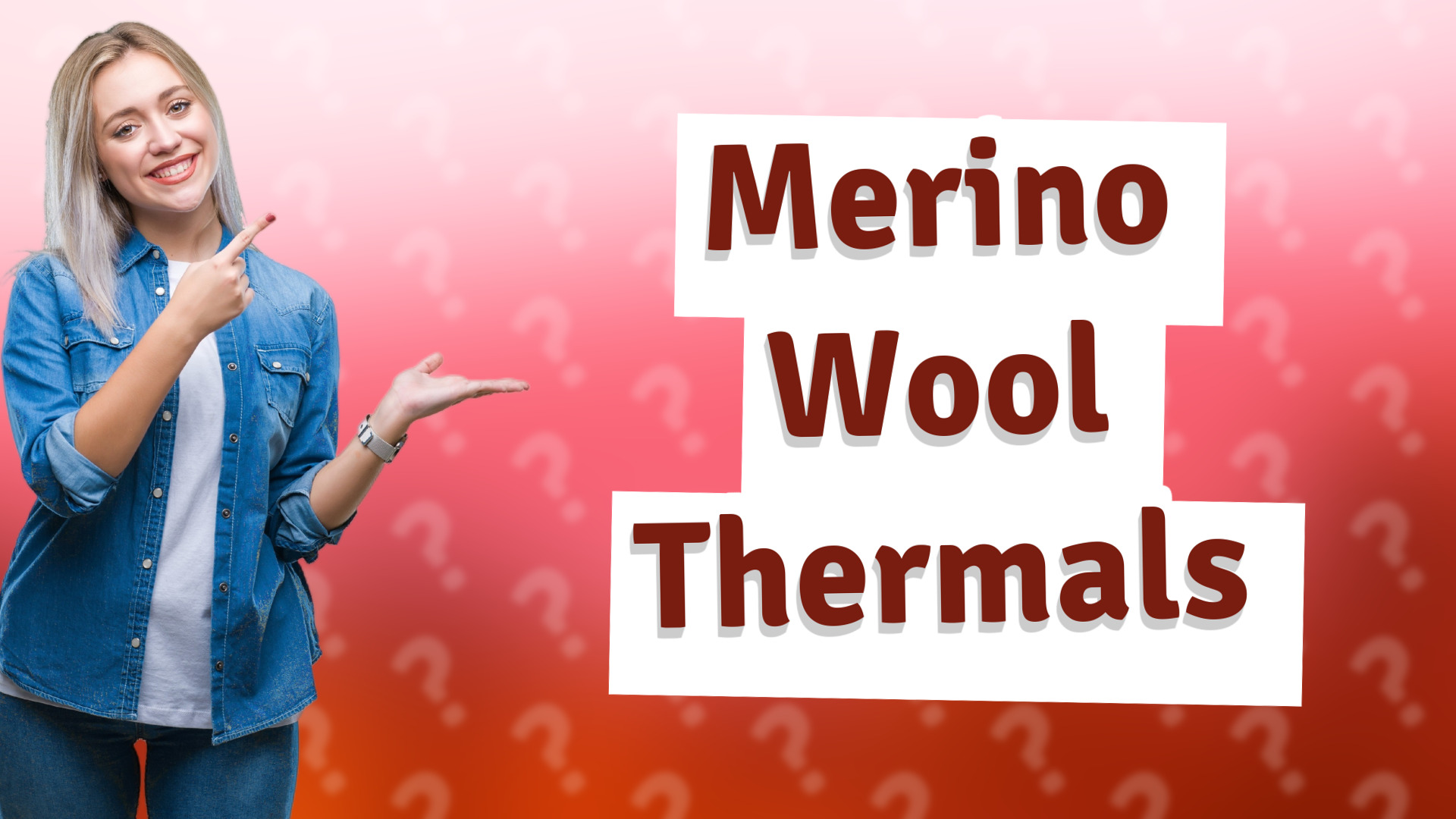 Merino Wool Thermals