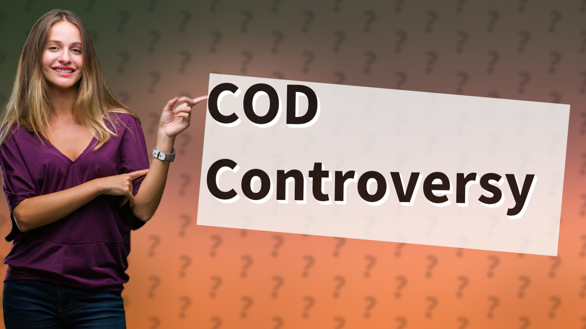 COD Controversy