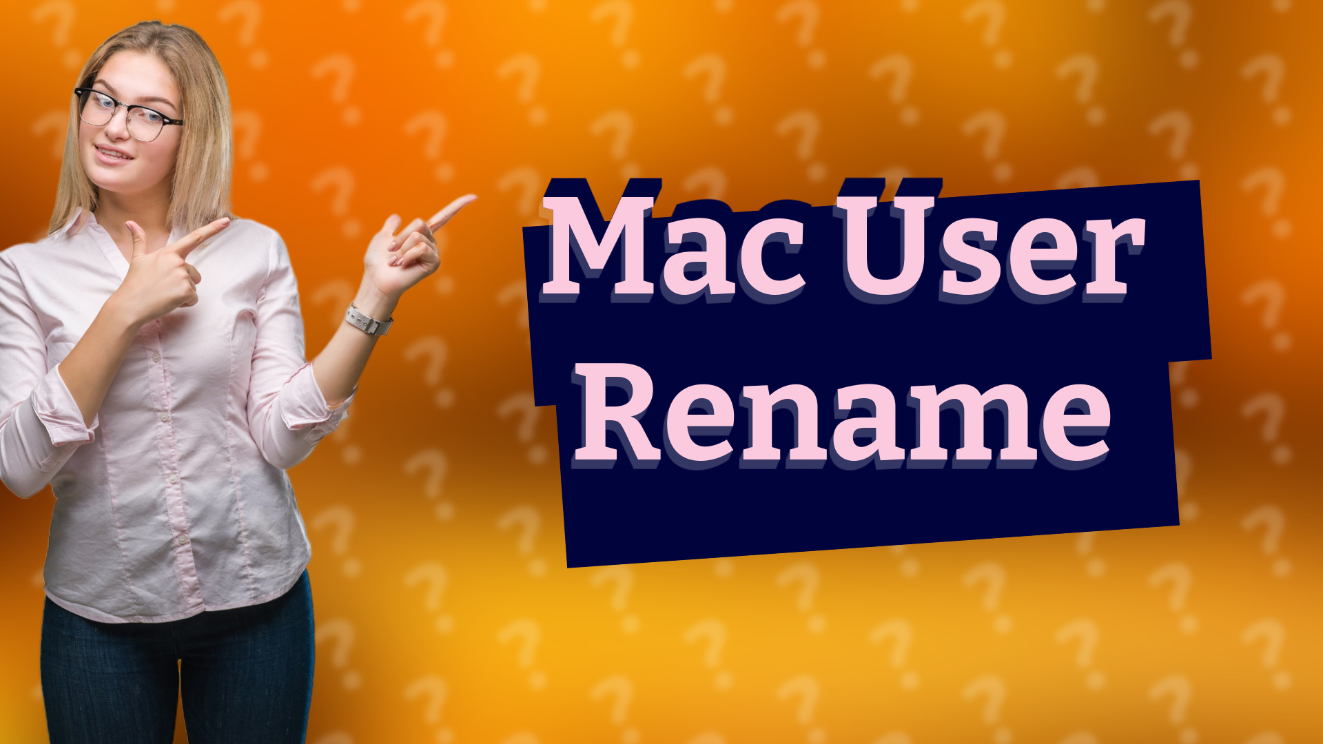 Mac User Rename