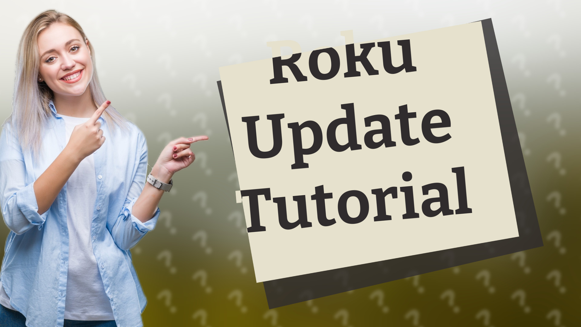 Roku Update Tutorial