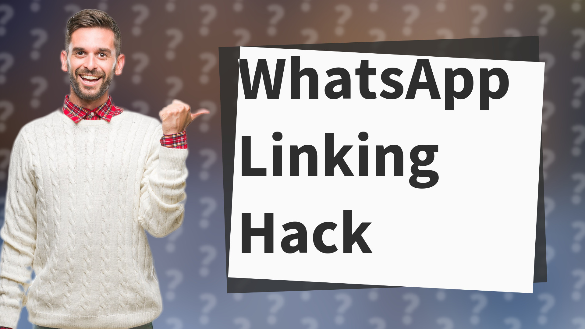 WhatsApp Linking Hack