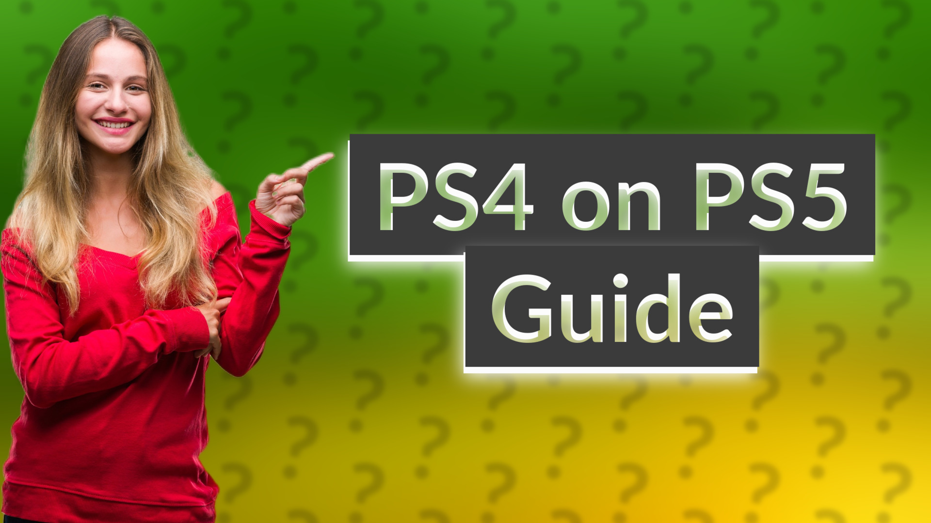 PS4 on PS5 Guide