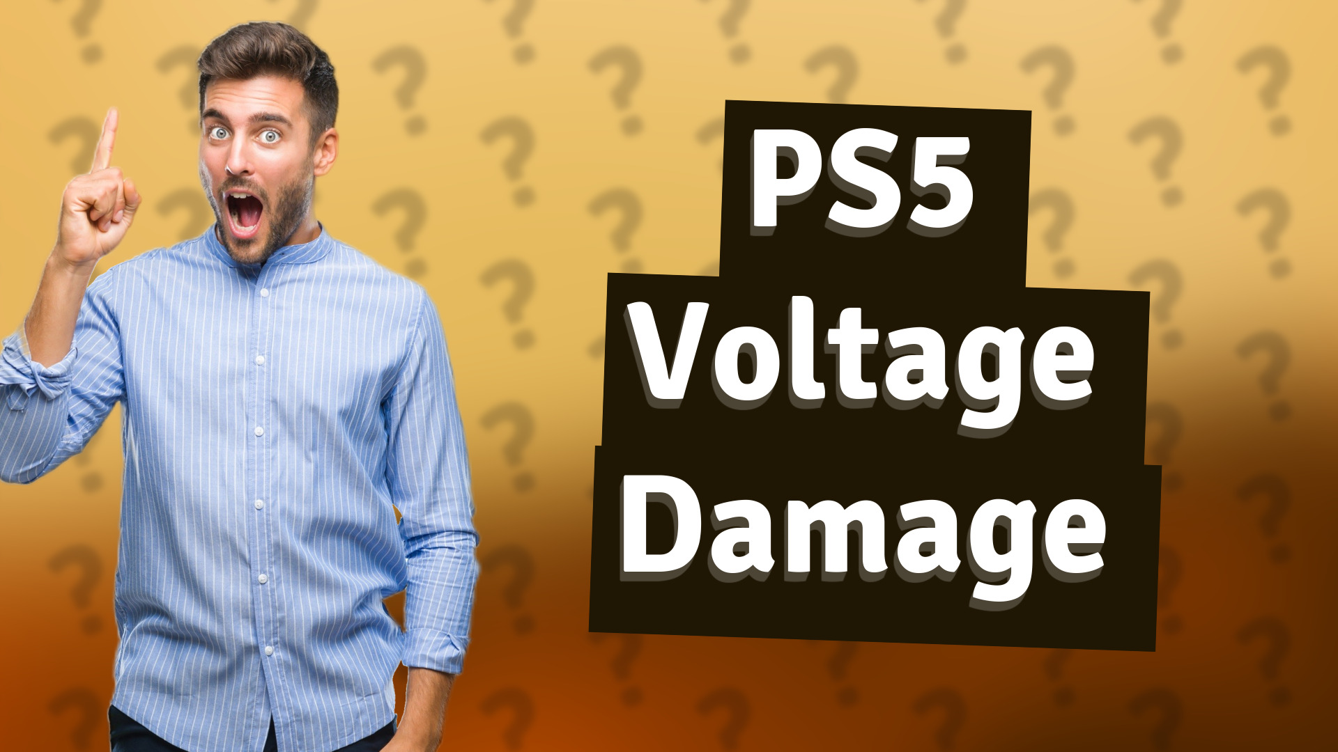 PS5 Voltage Damage