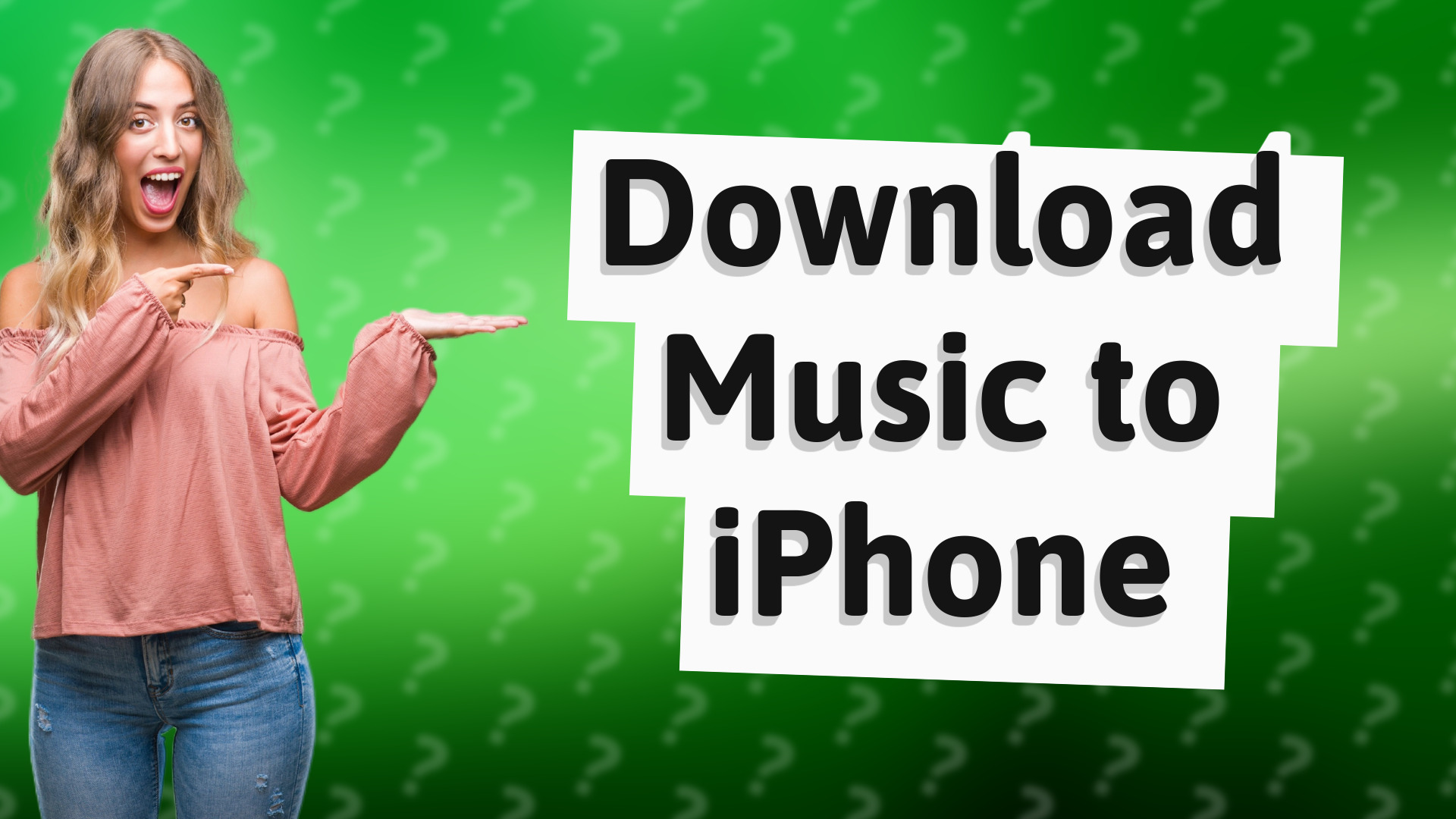 Download Music to iPhone