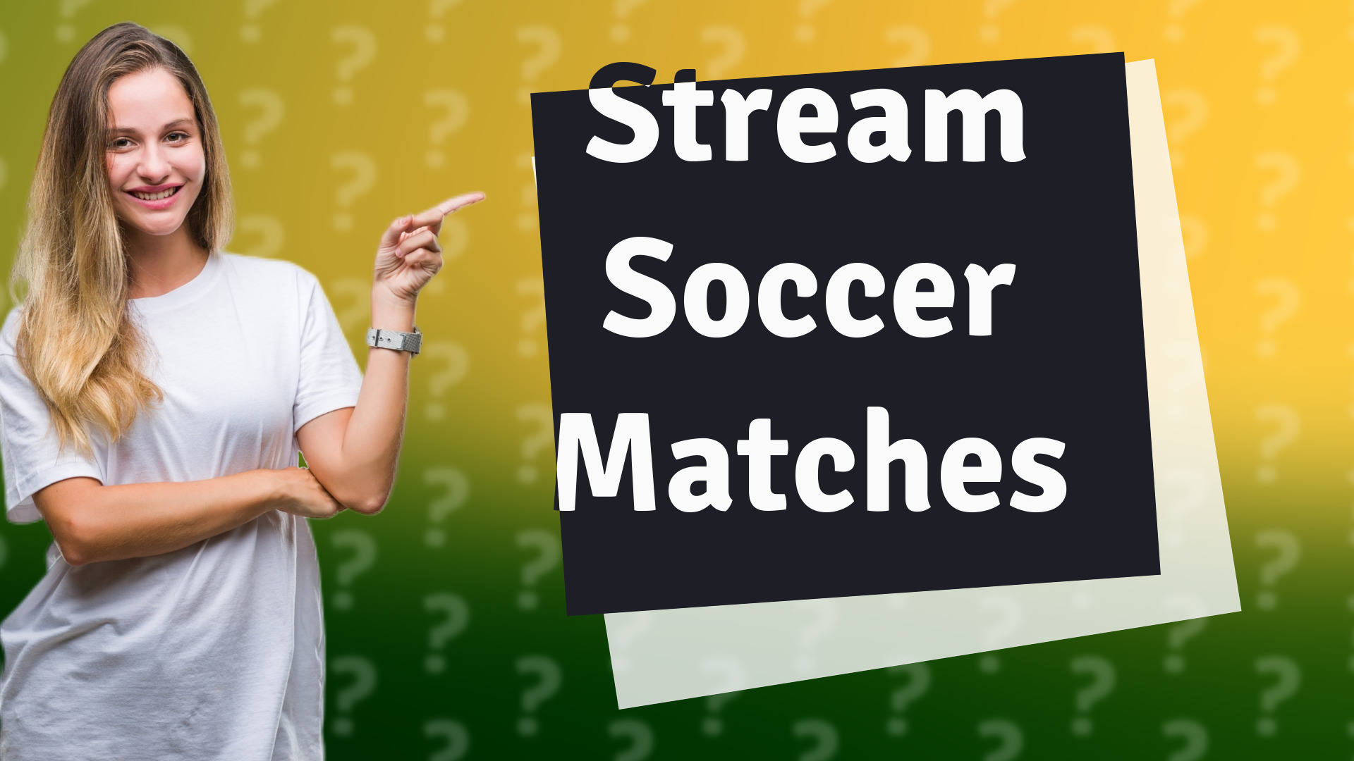 Stream Soccer Matches